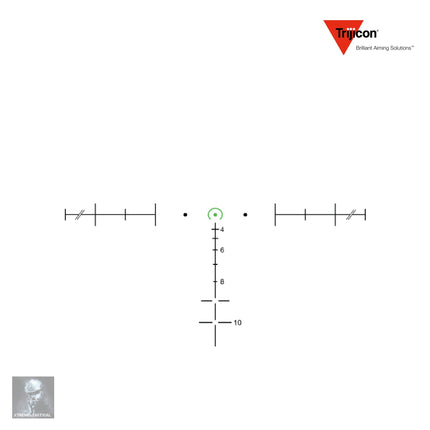 Trijicon ACOG 3.5x35 LED Rifle Scope .223/5.56 BDC Green Horseshoe/Dot Reticle - TA110-D-100494 ACOG Rifle Scope Trijicon 