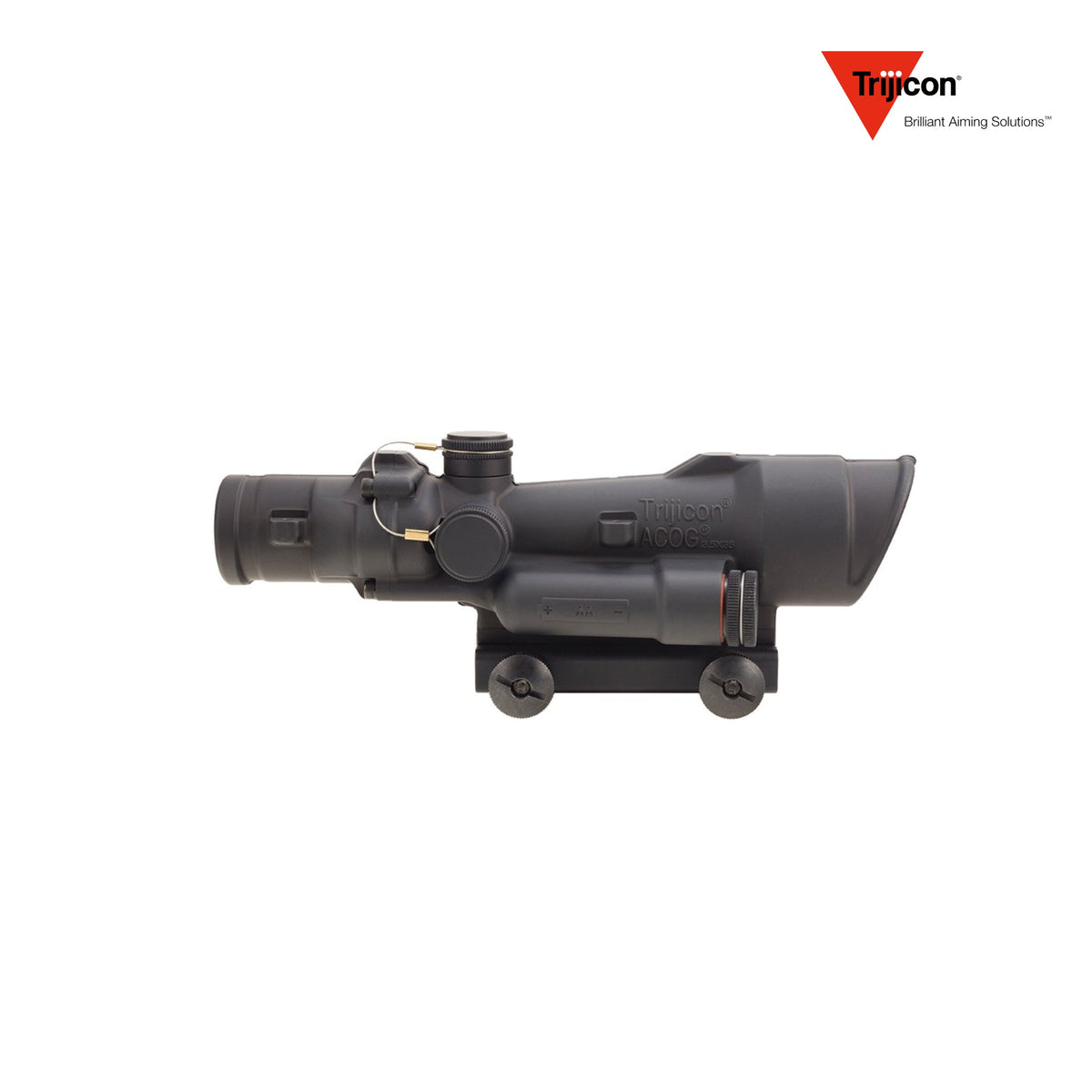 Trijicon ACOG 3.5x35 LED rifle scope with battery-powered LED reticle illumination
