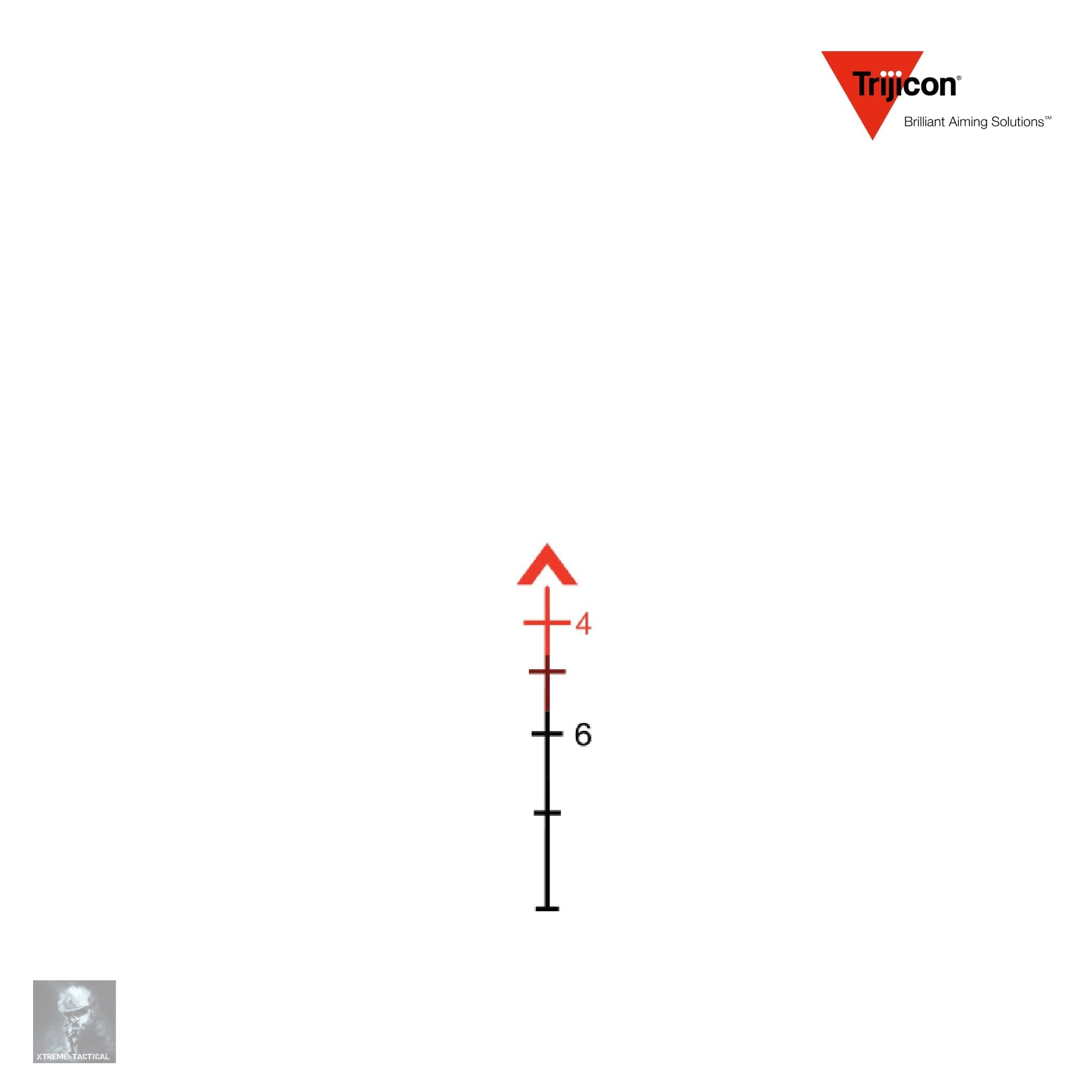 Trijicon ACOG 3.5x35 BAC Riflescope .223/5.56 BDC Red Chevron Reticle Rifle Scope Trijicon 