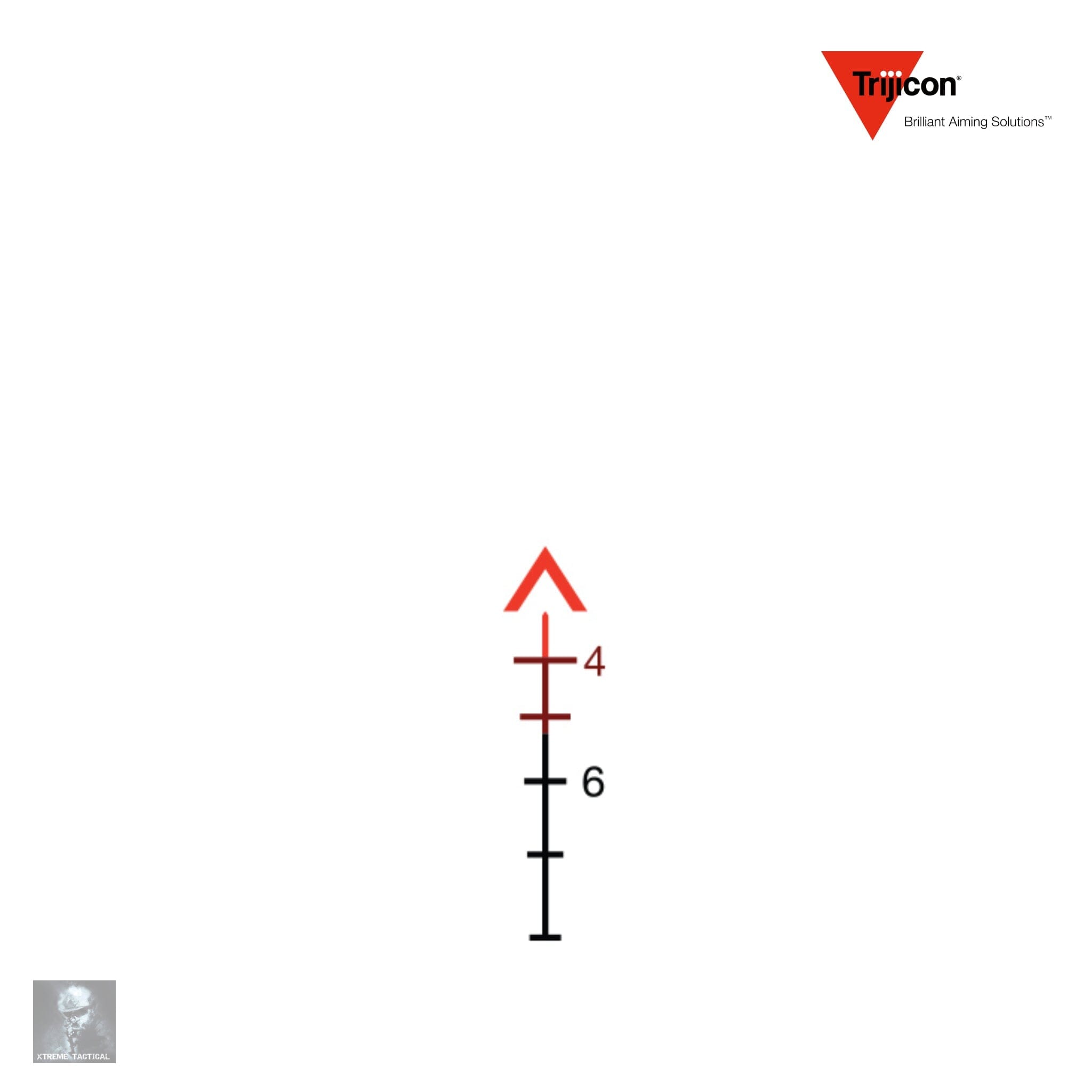 Trijicon ACOG 3.5x35 BAC Riflescope .308/7.62 BDC Red Chevron Reticle Rifle Scope Trijicon 