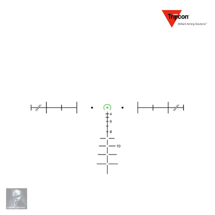 Trijicon ACOG 3.5x35 LED Rifle Scope .308/7.62 BDC Green Horseshoe/Dot Reticle Rifle Scope Trijicon 