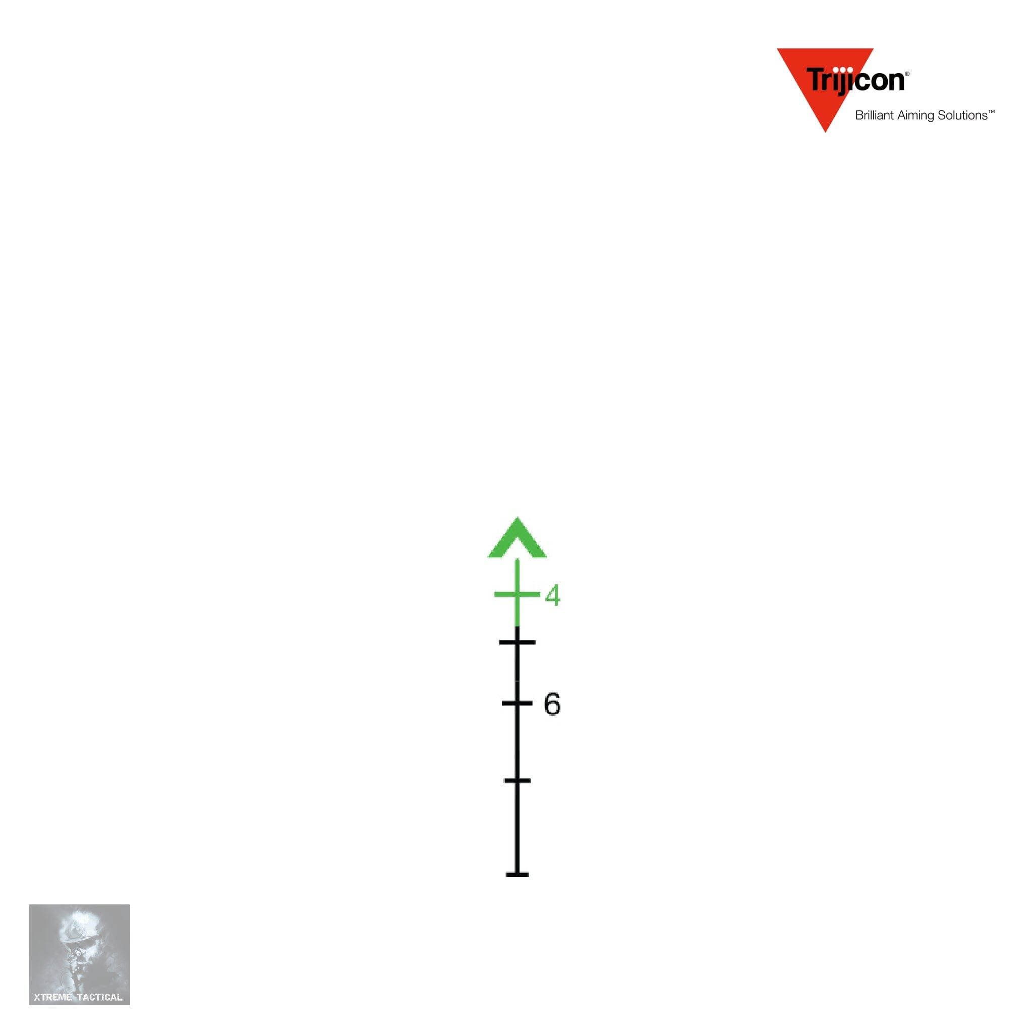 Trijicon ACOG 3.5x35 LED Riflescope .223/5.56 BDC Green Chevron Reticle Rifle Scope Trijicon 
