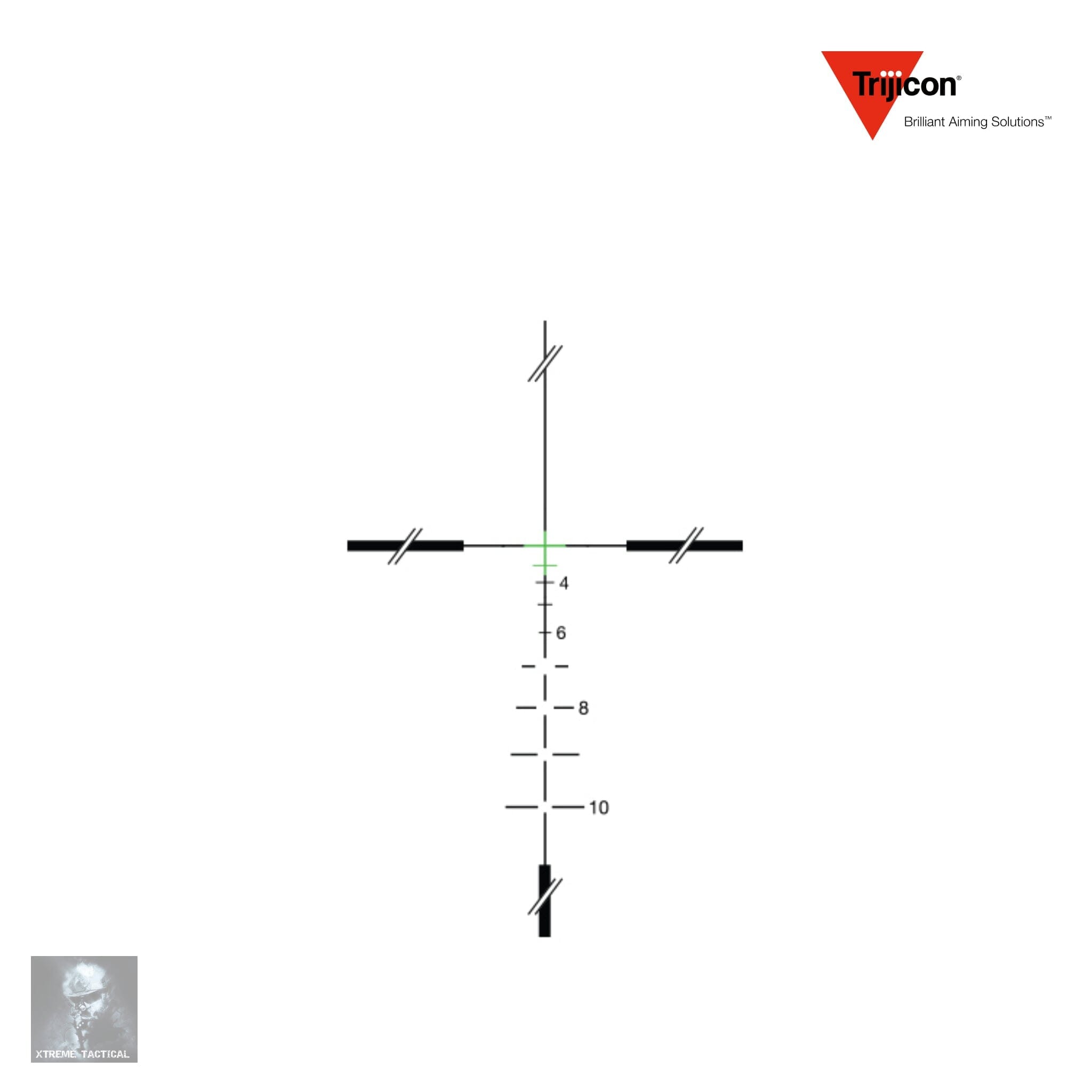Trijicon ACOG 3.5x35 LED Riflescope .223/5.56 BDC Green Crosshair Reticle Rifle Scope Trijicon 