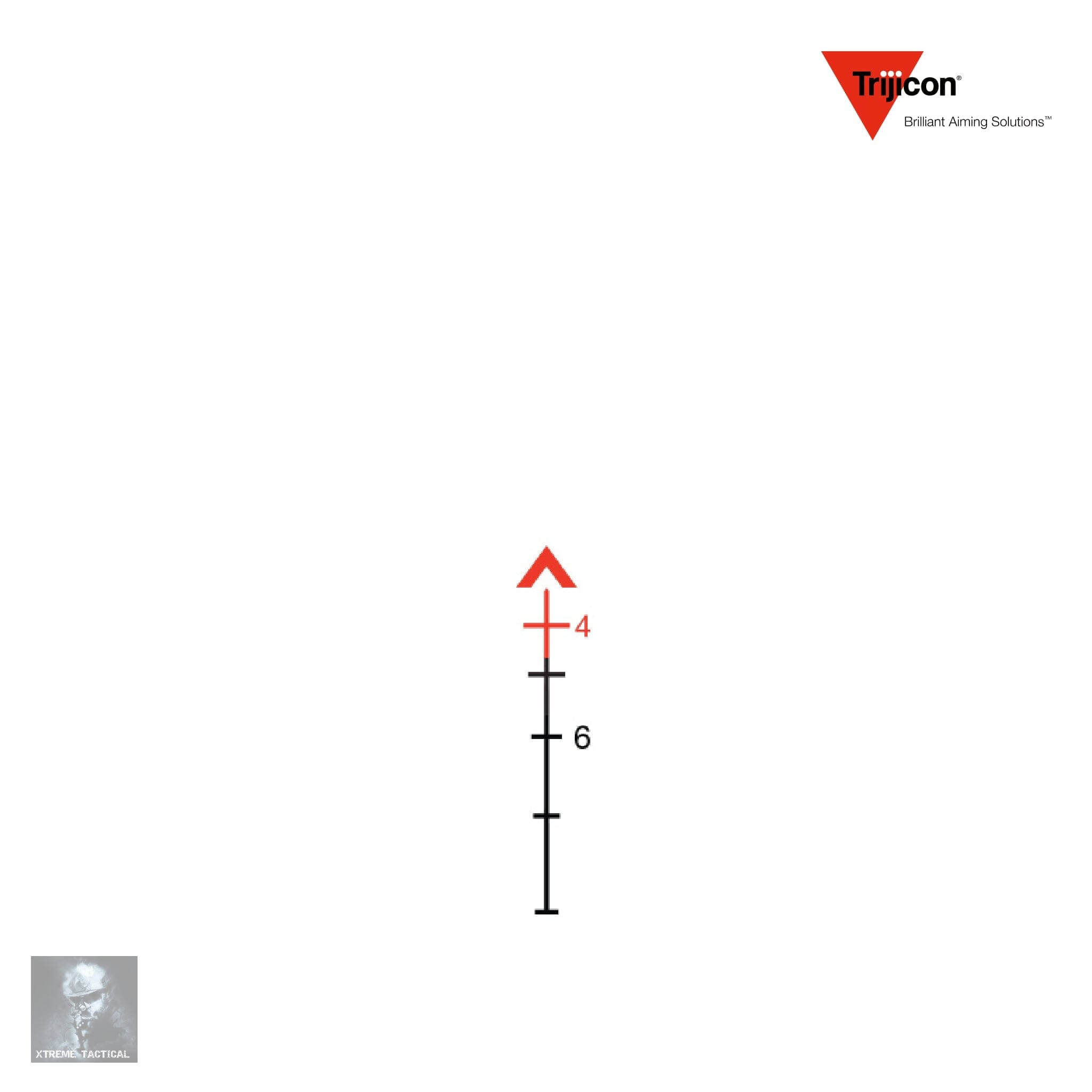 Trijicon ACOG 3.5x35 LED Riflescope .223/5.56 BDC Red Chevron Reticle Rifle Scope Trijicon 
