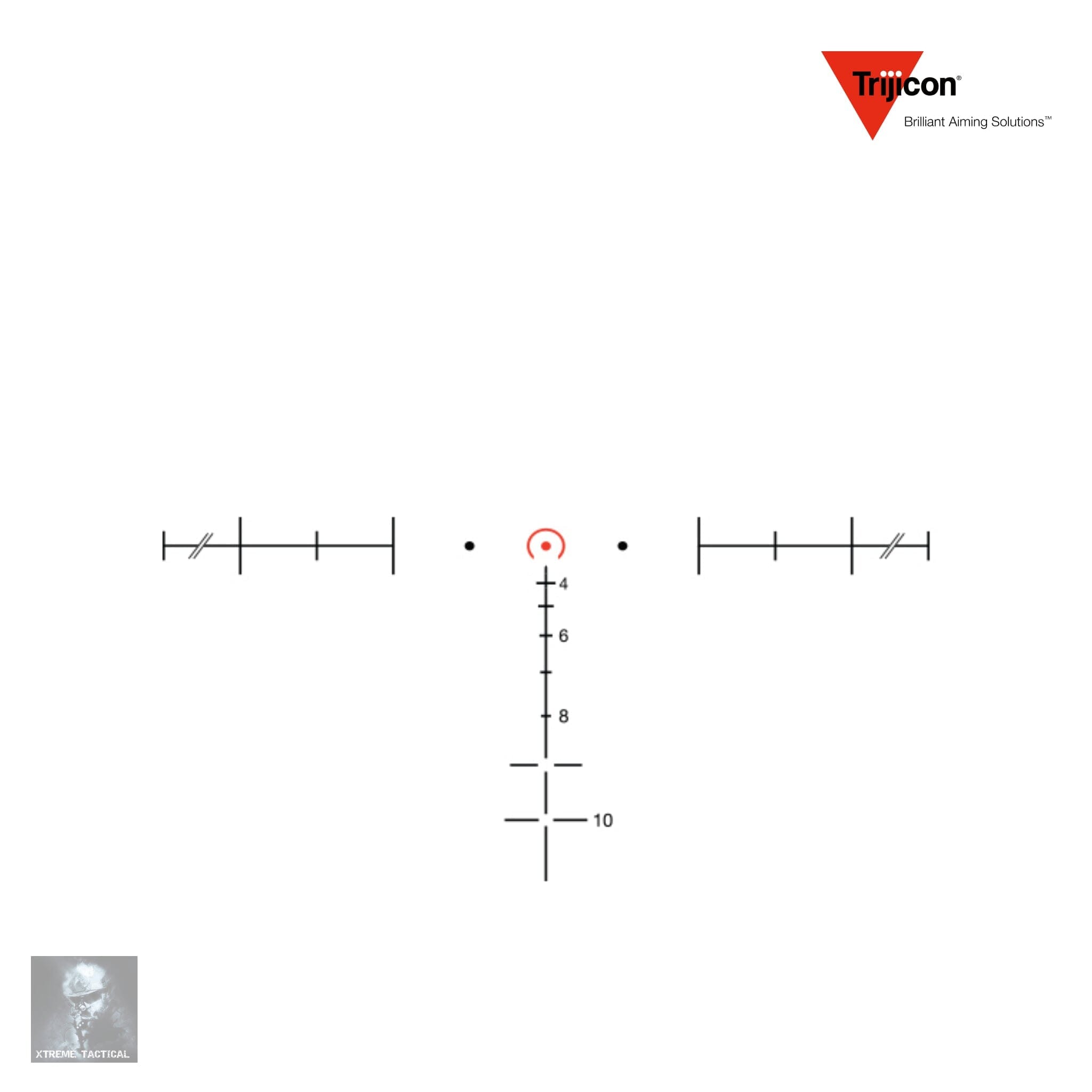 Trijicon ACOG 3.5x35 LED Riflescope .223/5.56 BDC Red Horseshoe/Dot Reticle Rifle Scope Trijicon 