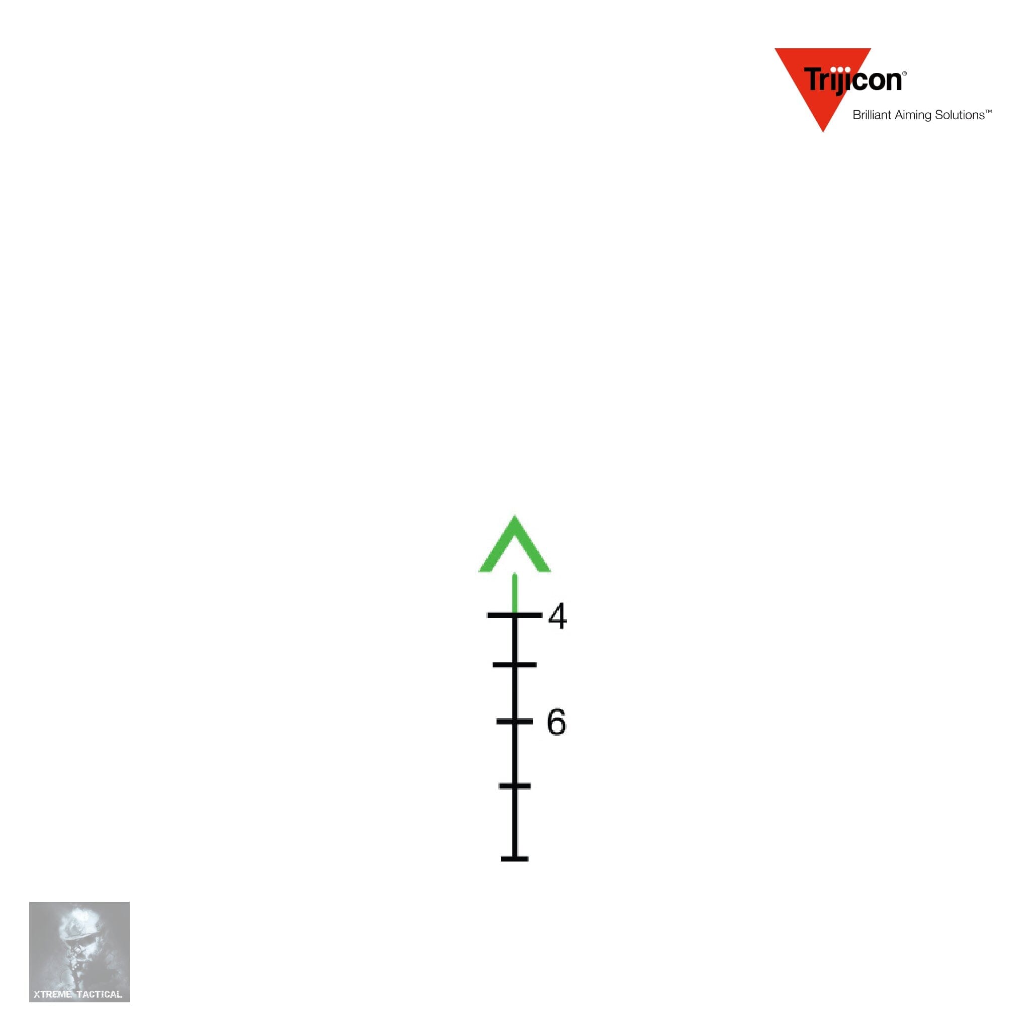 Trijicon ACOG 3.5x35 LED Riflescope .308/7.62 BDC Green Chevron Reticle Rifle Scope Trijicon 