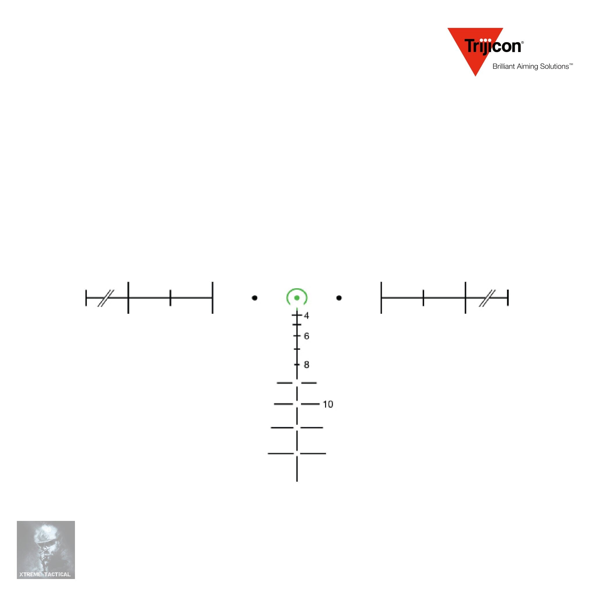 Trijicon ACOG 3.5x35 LED Riflescope .308/7.62 BDC Green Horseshoe/Dot Reticle Rifle Scope Trijicon 