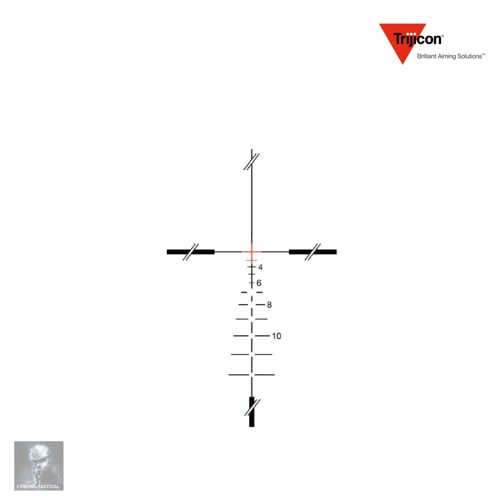 Trijicon ACOG 3.5x35 LED Riflescope .308/7.62 BDC Red Crosshair Reticle Rifle Scope Trijicon 