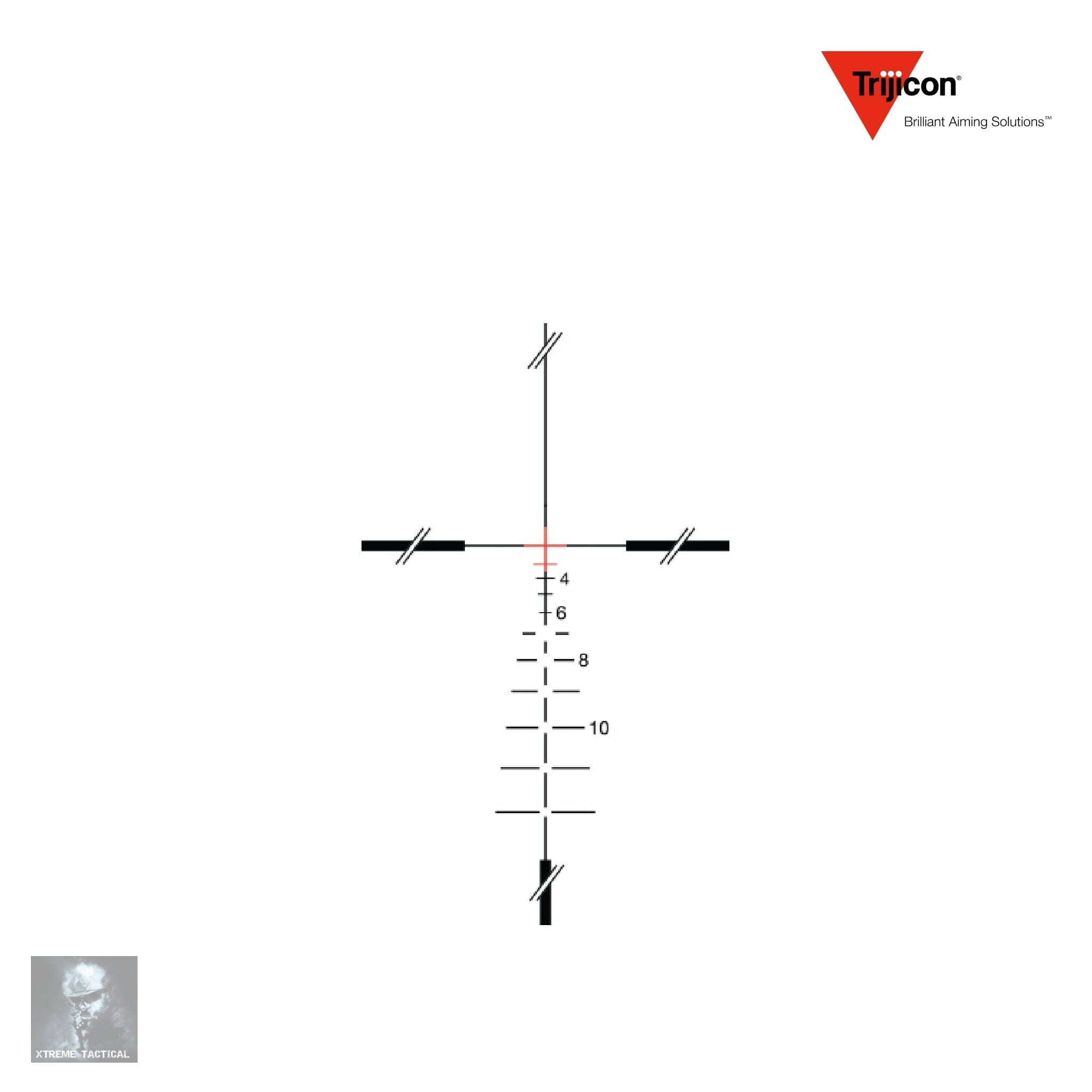Trijicon ACOG 3.5x35 LED Riflescope .308/7.62 BDC Red Crosshair Reticle Rifle Scope Trijicon 