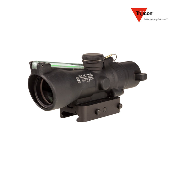 Trijicon ACOG 3x24 rifle scope with 3x magnification and a 24mm objective lens