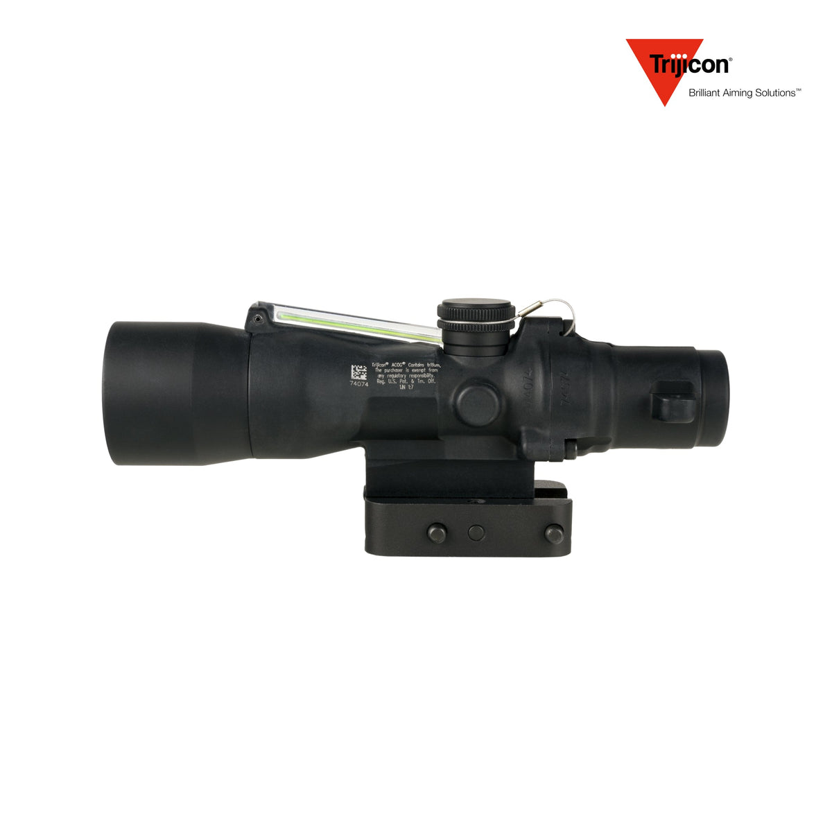 Trijicon ACOG 3x30 rifle scope with bullet drop compensation for .223 Remington 62gr