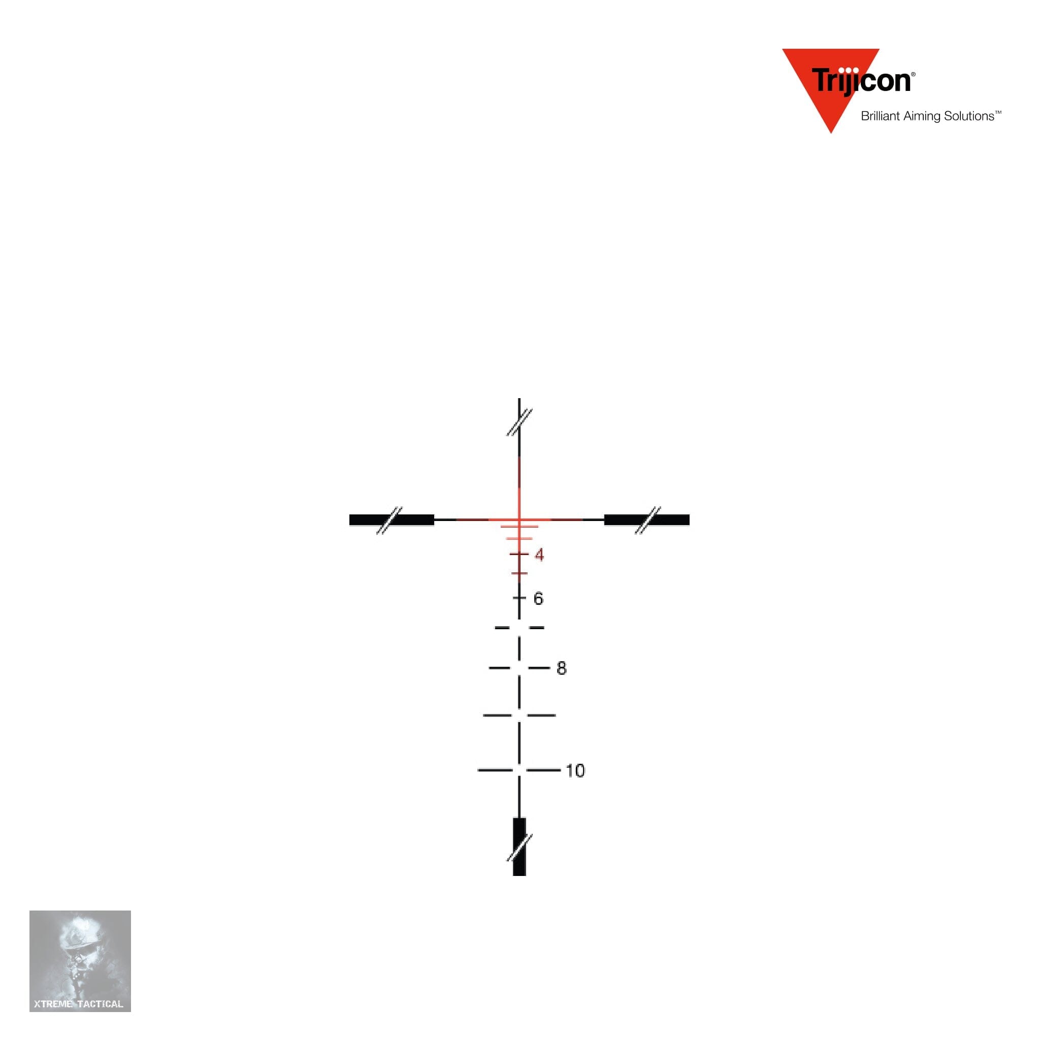 Trijicon ACOG 4×32 BAC ECOS Riflescope .223/5.56 BDC Red Crosshair Reticle Rifle Scope Trijicon 