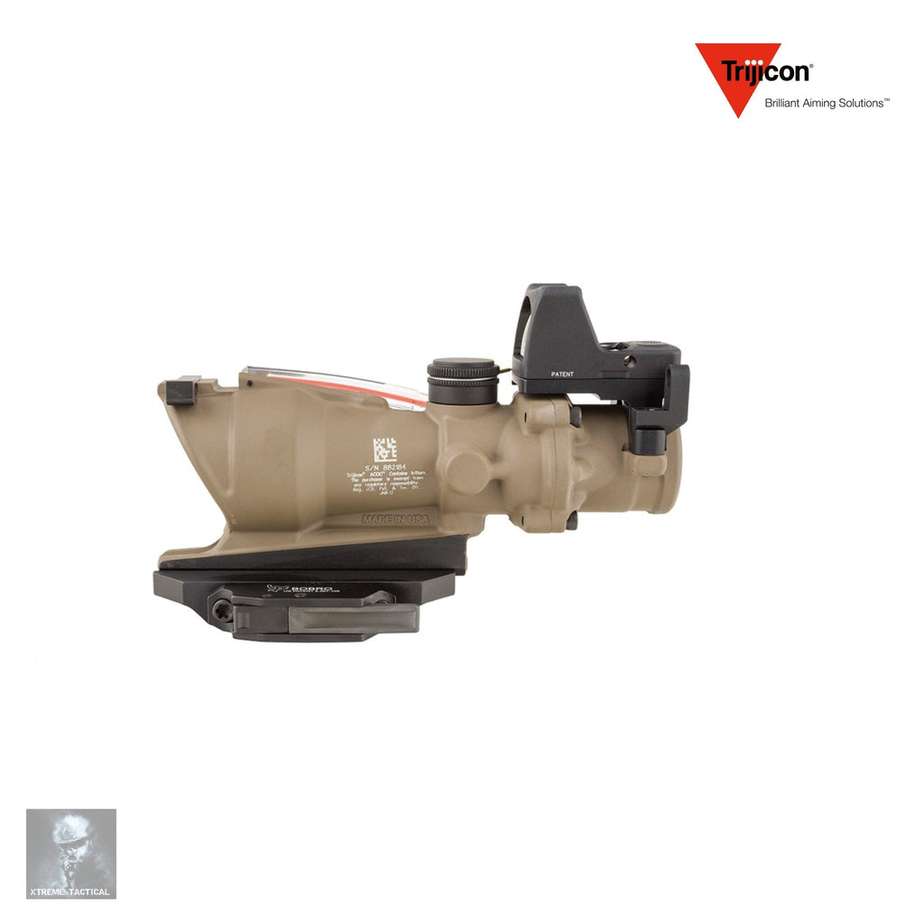 Trijicon ACOG 4×32 BAC ECOS Riflescope .223/5.56 BDC Red Crosshair Reticle Rifle Scope Trijicon 