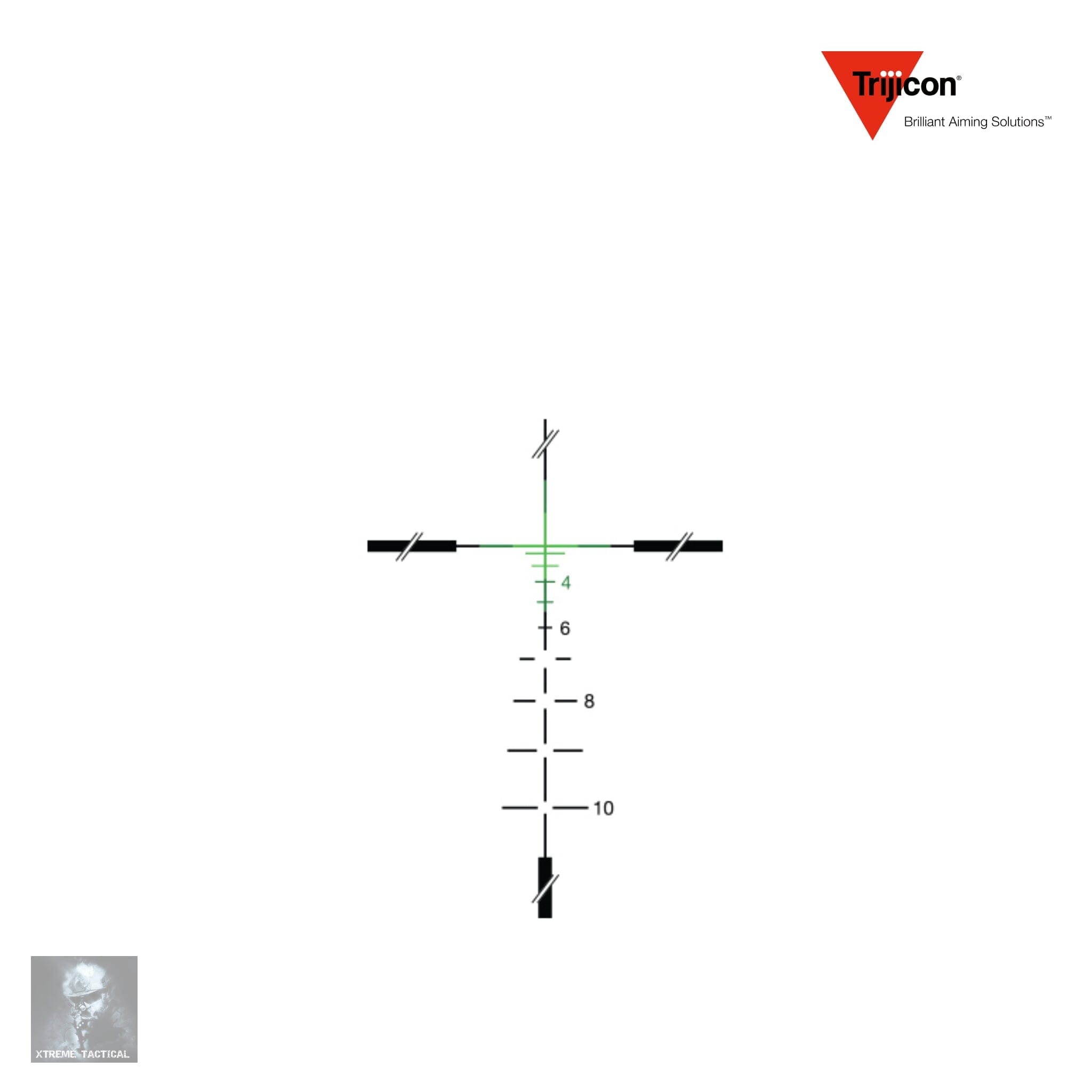 Trijicon ACOG 4×32 BAC ECOS Riflescope 5.56 BDC Green Crosshair Reticle Rifle Scope Trijicon 