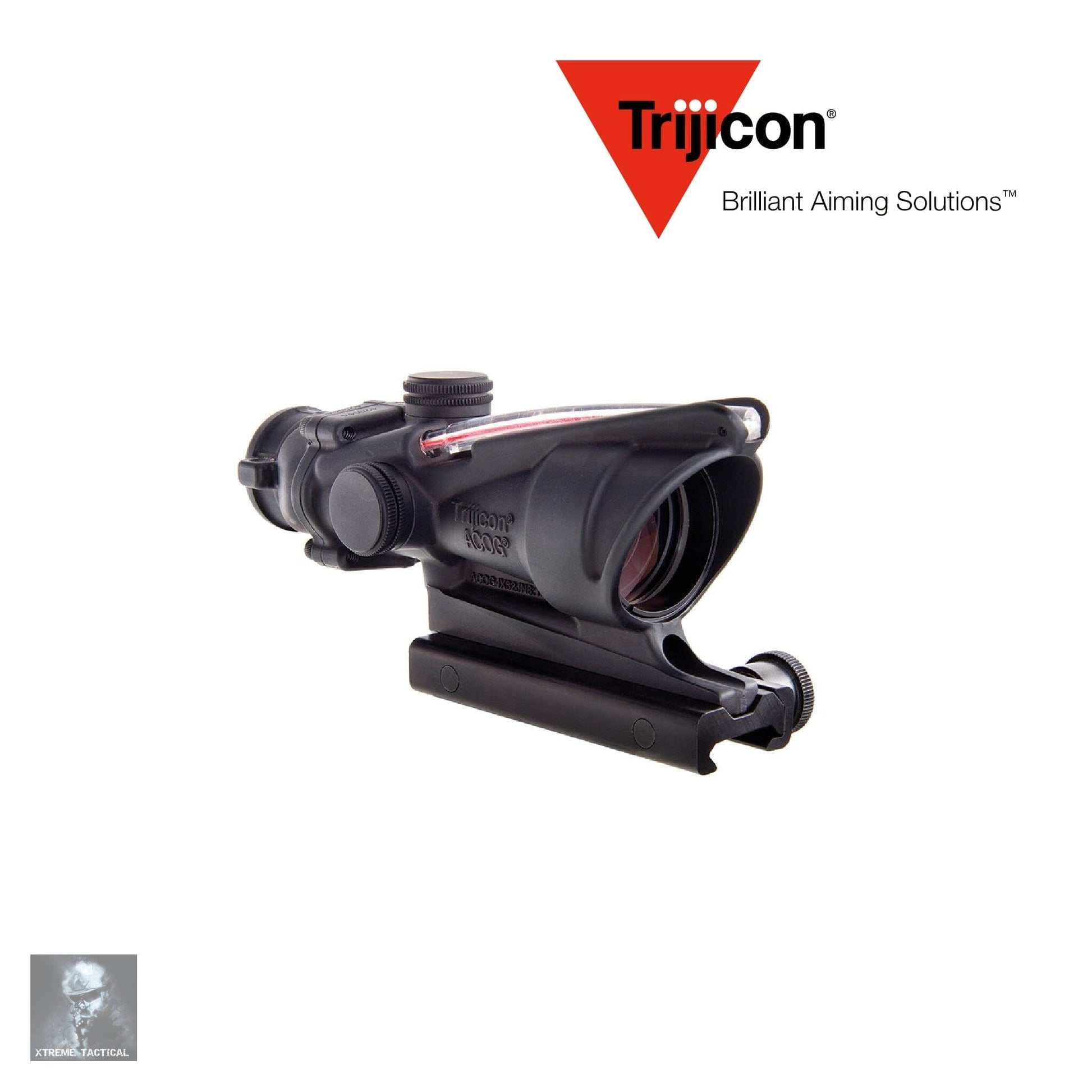 Trijicon ACOG 4x32 BAC Rifle Scope .223/5.56 BDC Red Chevron Reticle - TA31F ACOG Rifle Scope Trijicon 