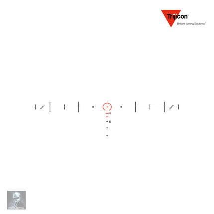 Trijicon ACOG 4x32 BAC Rifle Scope 223/5.56 BDC Red Horseshoe/Dot Reticle Rifle Scope Trijicon 