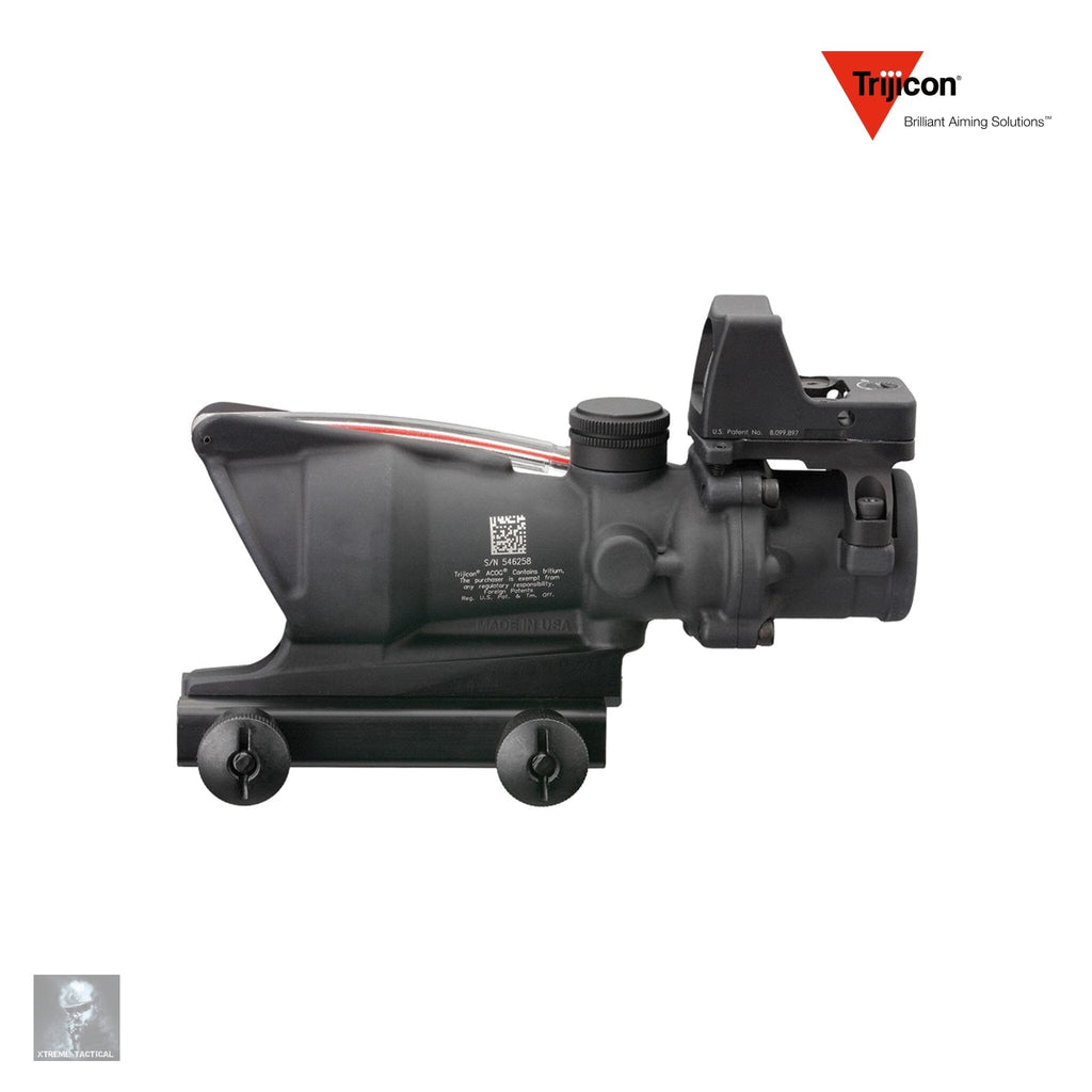 Trijicon ACOG 4x32 BAC Riflescope .223/5.56 BDC Red Crosshair Reticle with RMR Rifle Scope Trijicon 