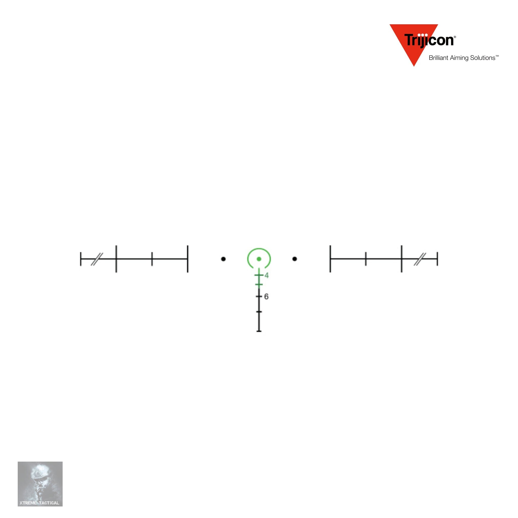 Trijicon ACOG 4x32 LED Riflescope .223/5.56 BDC Green Horseshoe/Dot Reticle Rifle Scope Trijicon 