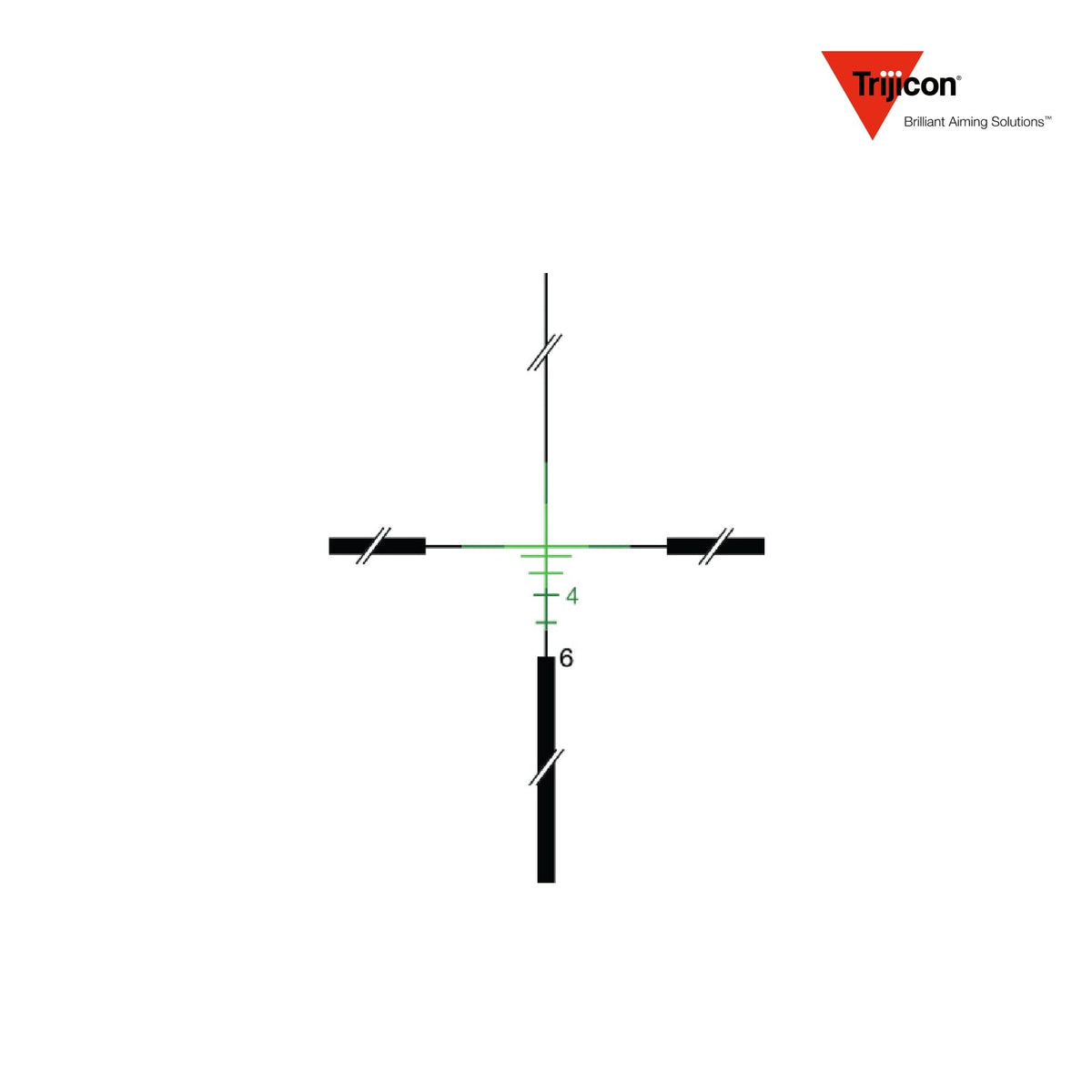 Trijicon ACOG 4x32 LED Riflescope ACOG Rifle Scope Trijicon .223/5.56 BDC Green Crosshair 