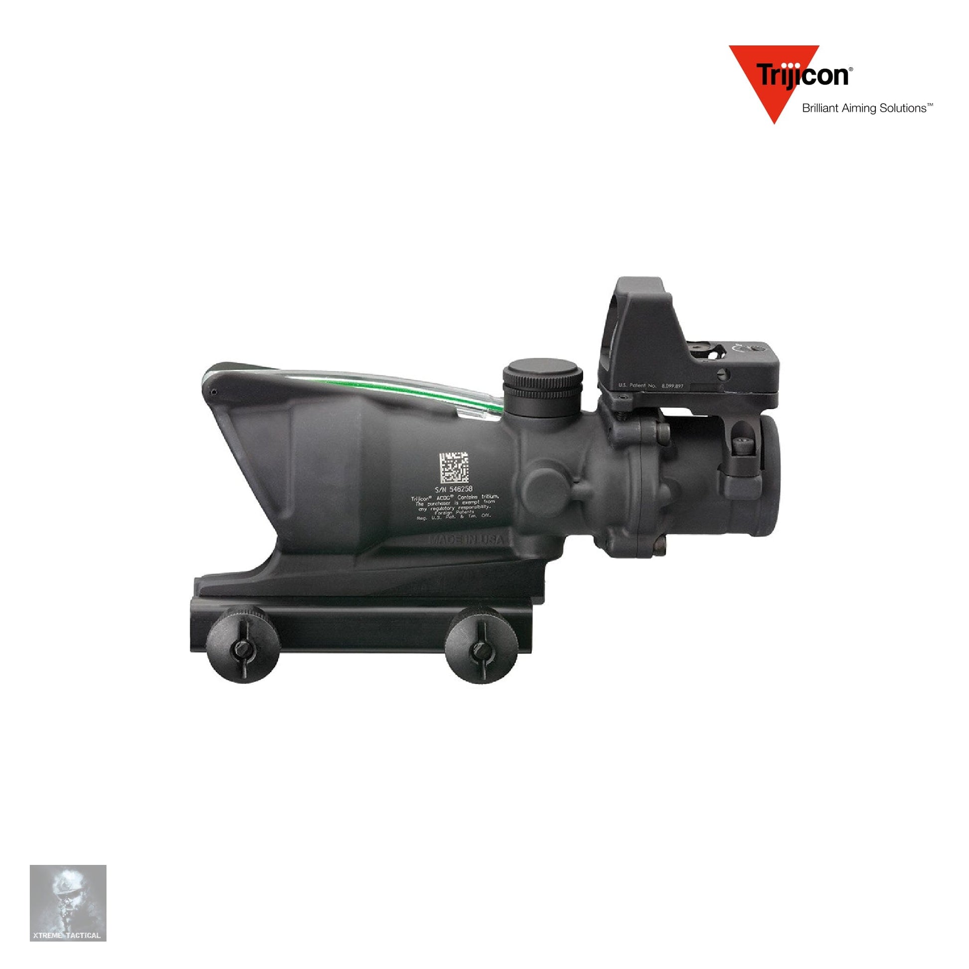 Trijicon ACOG 4x32 Rifle Scope .223 BDC Green Chevron with RMR Type 2 - TA31-D-100548 ACOG Rifle Scope Trijicon 