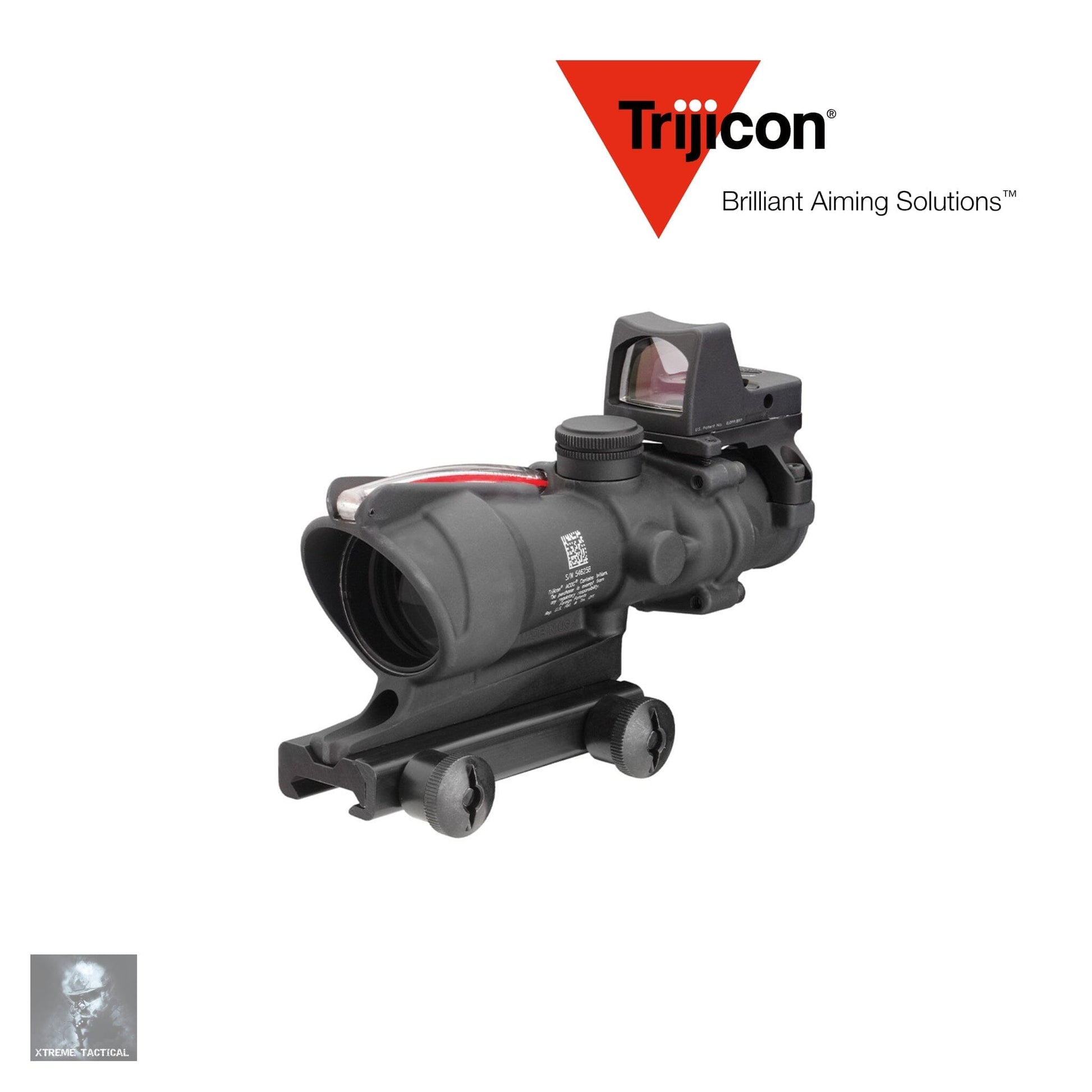Trijicon ACOG 4x32 Rifle Scope .223 BDC Red Chevron with RMR Type 2 - TA31-D-100549 ACOG Rifle Scope Trijicon 