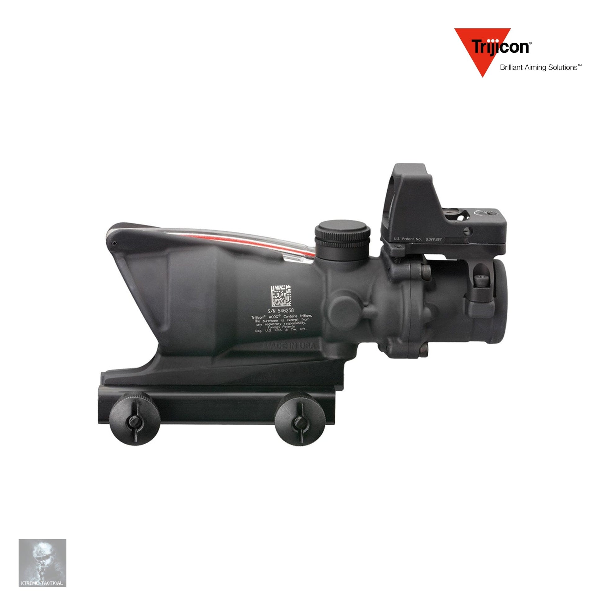 Trijicon ACOG 4x32 Rifle Scope .223 BDC Red Chevron with RMR Type 2 - TA31-D-100549 ACOG Rifle Scope Trijicon 