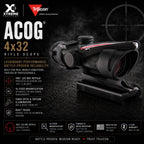 Trijicon ACOG 4x32 Rifle Scope Chevron .223 BAC Reticle ACOG Rifle Scope Trijicon 