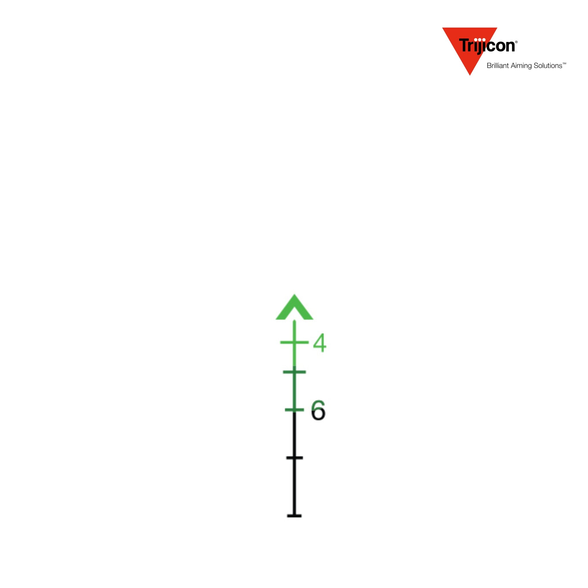 Trijicon ACOG 4x32 Rifle Scope Chevron .223 BAC Reticle ACOG Rifle Scope Trijicon Green 