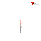 Trijicon ACOG 4x32 Rifle Scope Chevron .223 BAC Reticle ACOG Rifle Scope Trijicon Red 
