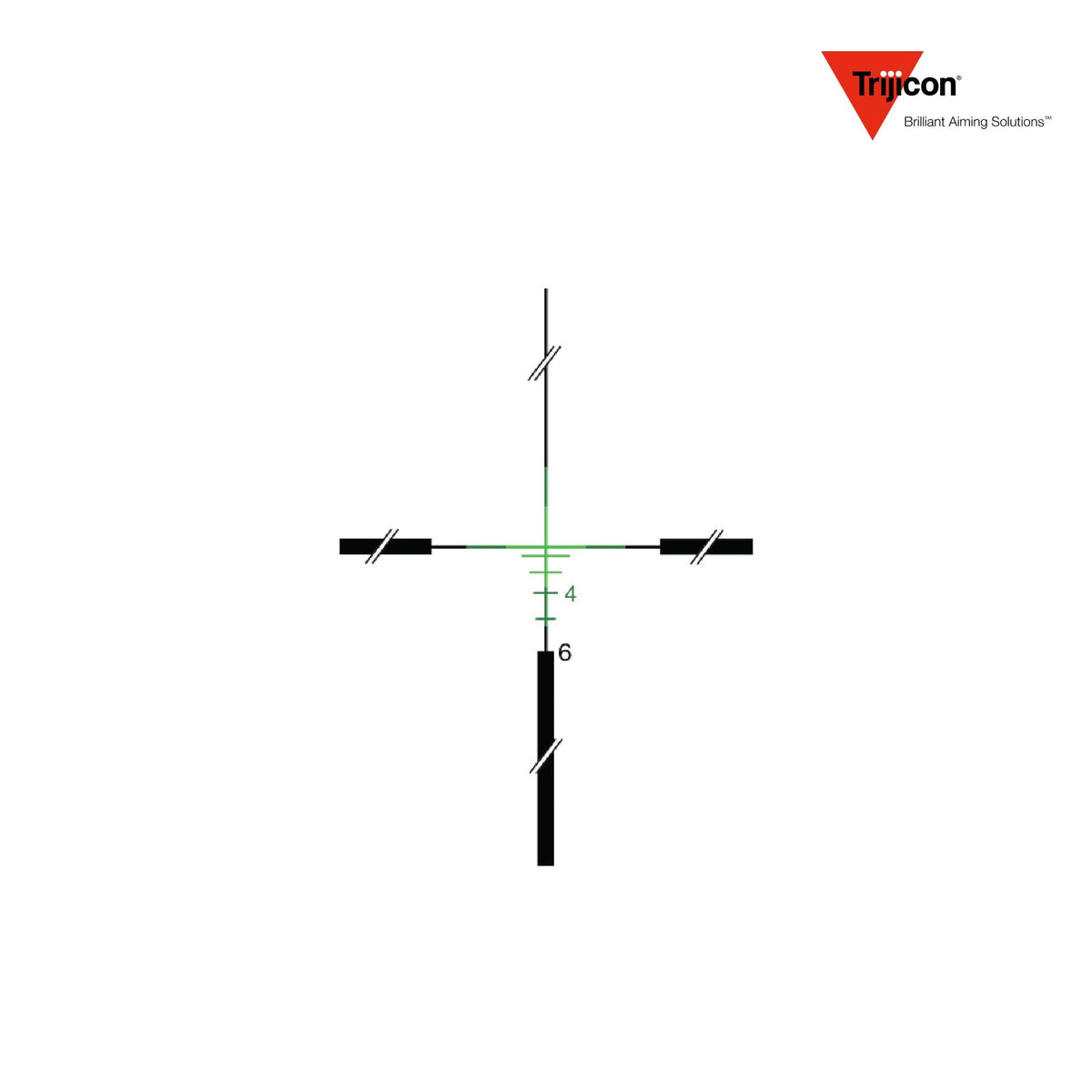 Trijicon ACOG 4x32 rifle scope with a green crosshair .223 BAC reticle and RMR red dot, in a hard anodised matte finish