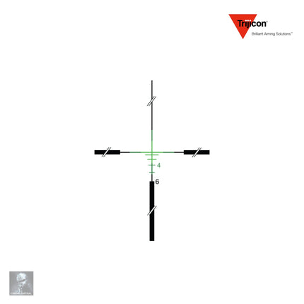 Trijicon ACOG 4x32 Rifle Scope .223 BDC Green Crosshair with RMR Type 2 Rifle Scope Trijicon 