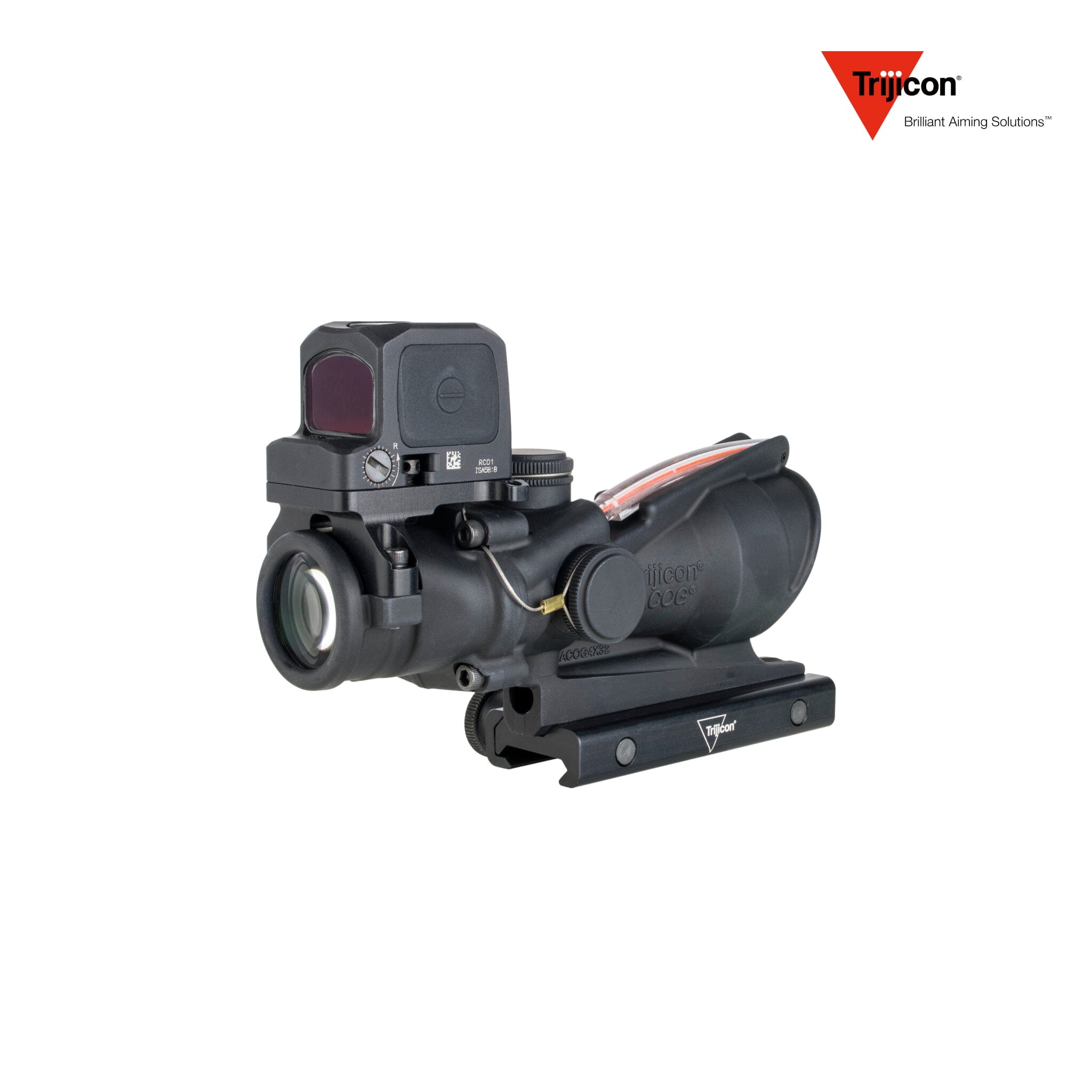 Trijicon ACOG 4×32 Riflescope .223/5.56 Red Chevron w/ 3.25 MOA RCR Red Dot – TA31-C-100813 ACOG Rifle Scope Trijicon 