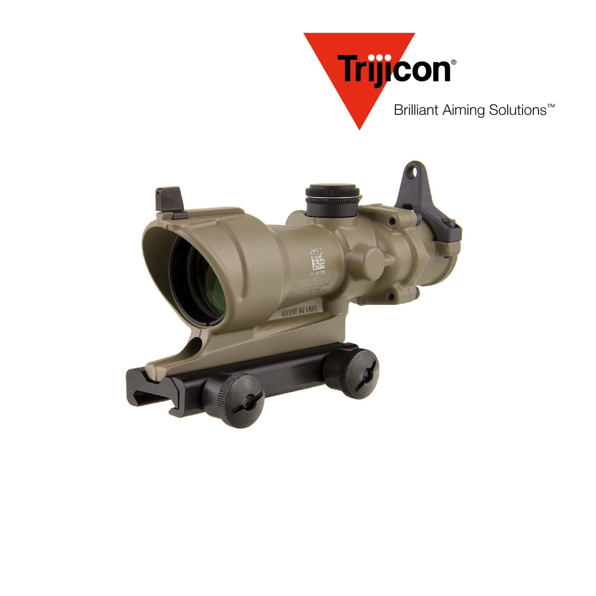 Trijicon ACOG 4x32 Riflescope – Dual Illuminated Red Chevron Reticle – Flat Dark Earth – TA01-D-100319 ACOG Rifle Scope Trijicon