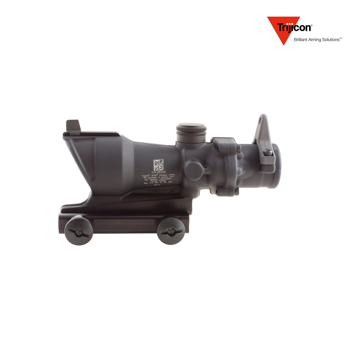 Trijicon ACOG 4x32 Tritium Riflescope .223/5.56 BDC Amber Crosshair Reticle - TA01NSN ACOG Rifle Scope Trijicon