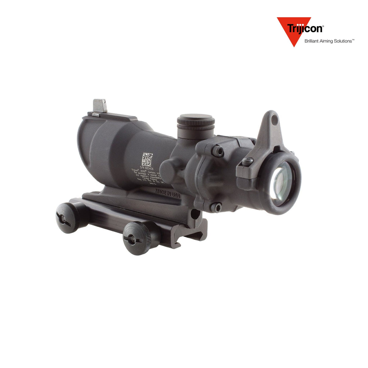 Trijicon ACOG 4x32 Tritium Riflescope .308/7.62 BDC Amber Crosshair Reticle - TA01NSN-308 ACOG Rifle Scope Trijicon