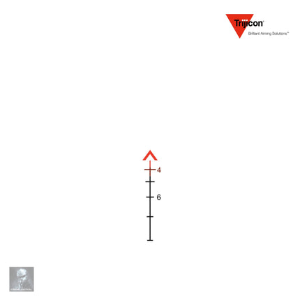 Trijicon ACOG 5.5x50 Rifle Scope .223/5.56 BDC Red Chevron Reticle Rifle Scope Trijicon 