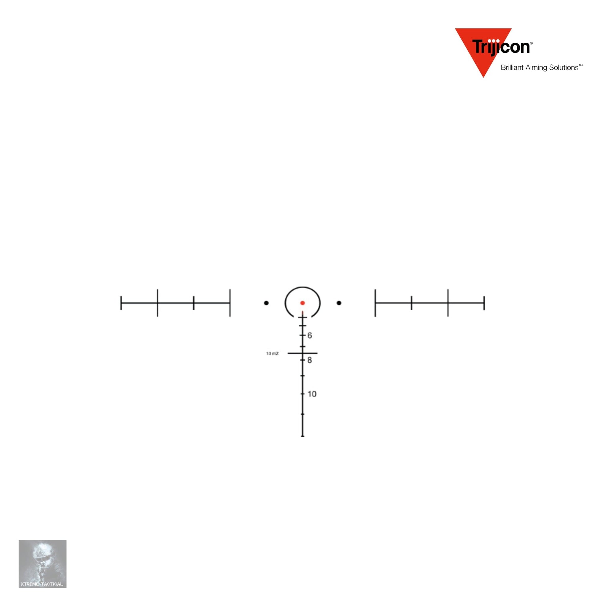 Trijicon ACOG 6x48 BAC Rifle Scope .308/7.62 BDC Red Horseshoe/Dot Reticle - TA648-308H ACOG Rifle Scope Trijicon 