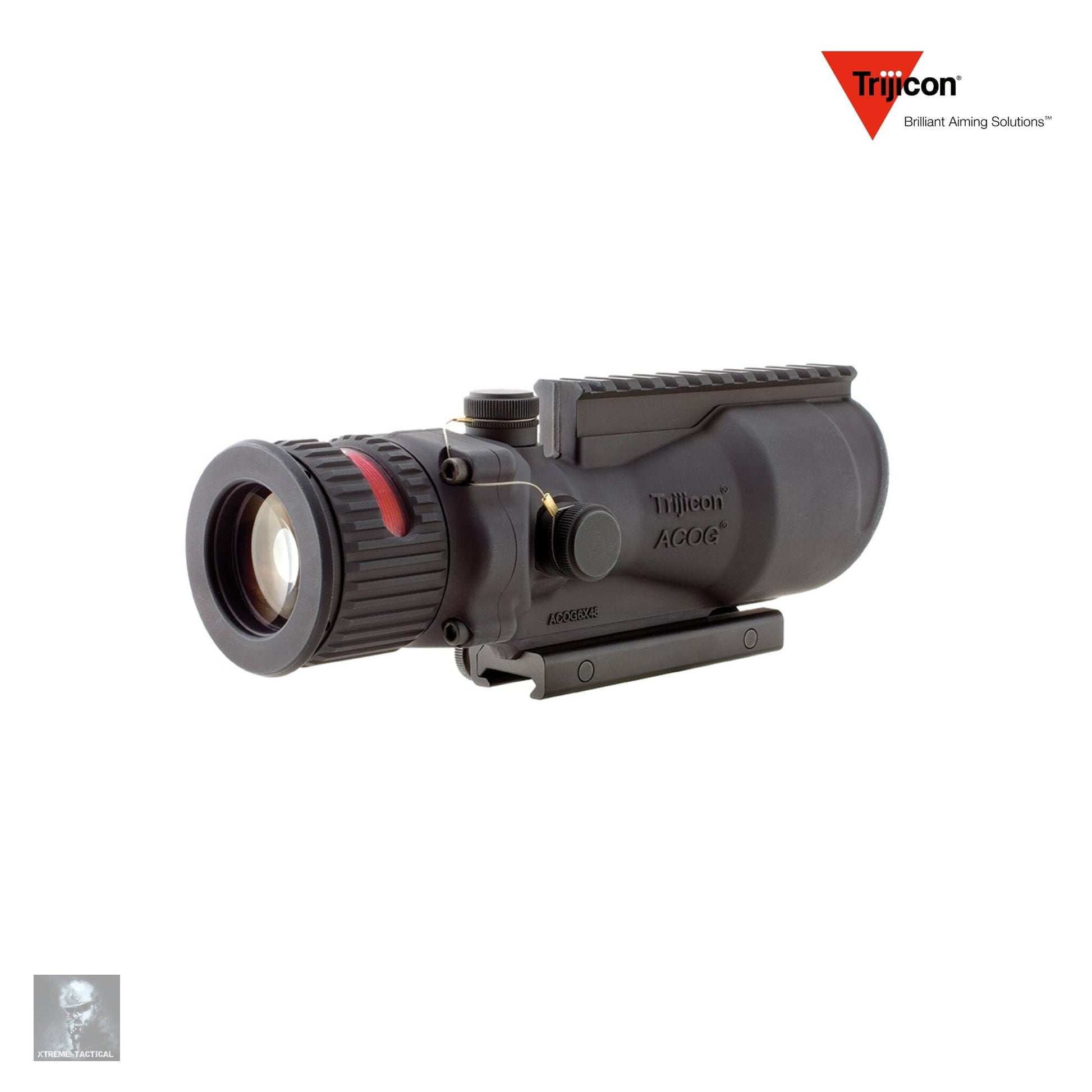 Trijicon ACOG 6x48 BAC Rifle Scope .50 BMG Red Chevron Reticle - TA648-50 ACOG Rifle Scope Trijicon 