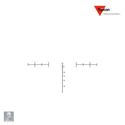 Trijicon ACOG 6x48 BAC Rifle Scope .50 BMG Green Chevron Reticle Rifle Scope Trijicon 