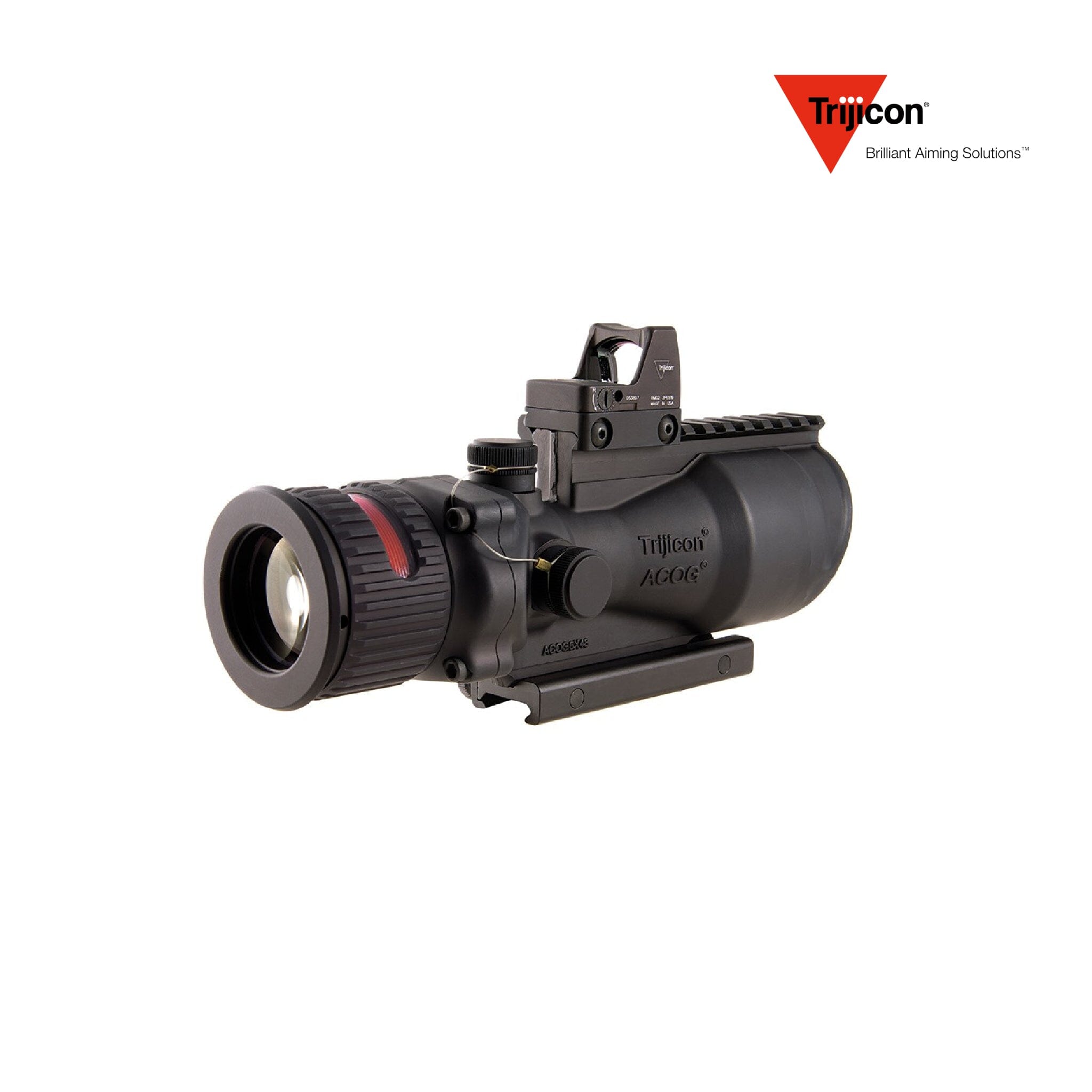 Trijicon ACOG 6x48 BAC Riflescope - .308 BDC Red Chevron Reticle with RMR Rifle Scope Trijicon 