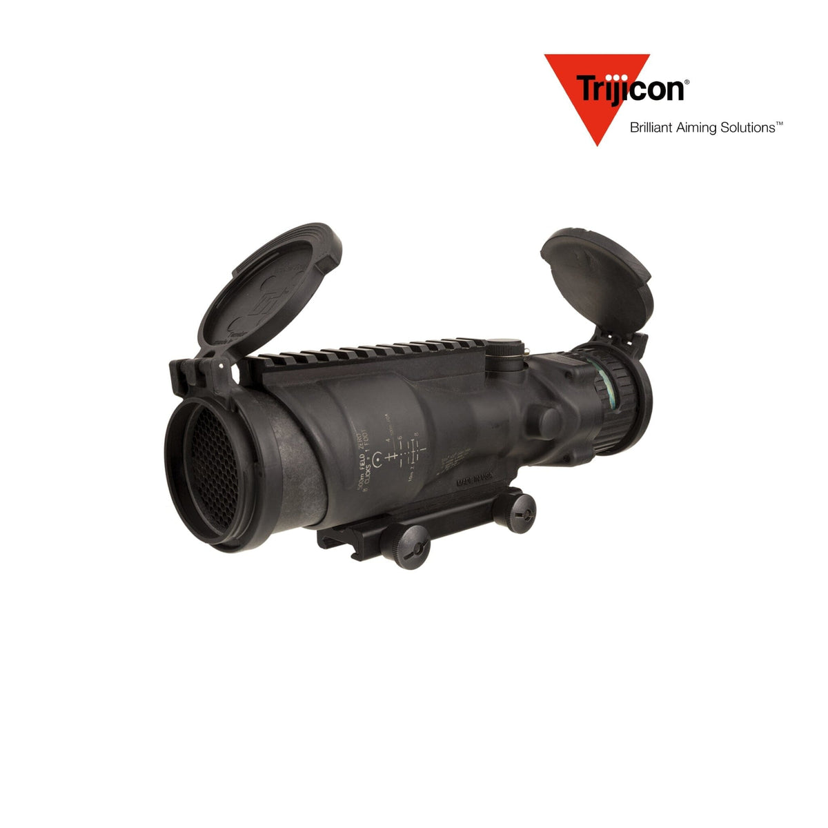 Trijicon ACOG 6x48 BAC Riflescope Green Horseshoe Dot M240 Ballistic Reticle – TA648MGO-M240 ACOG Rifle Scope Trijicon