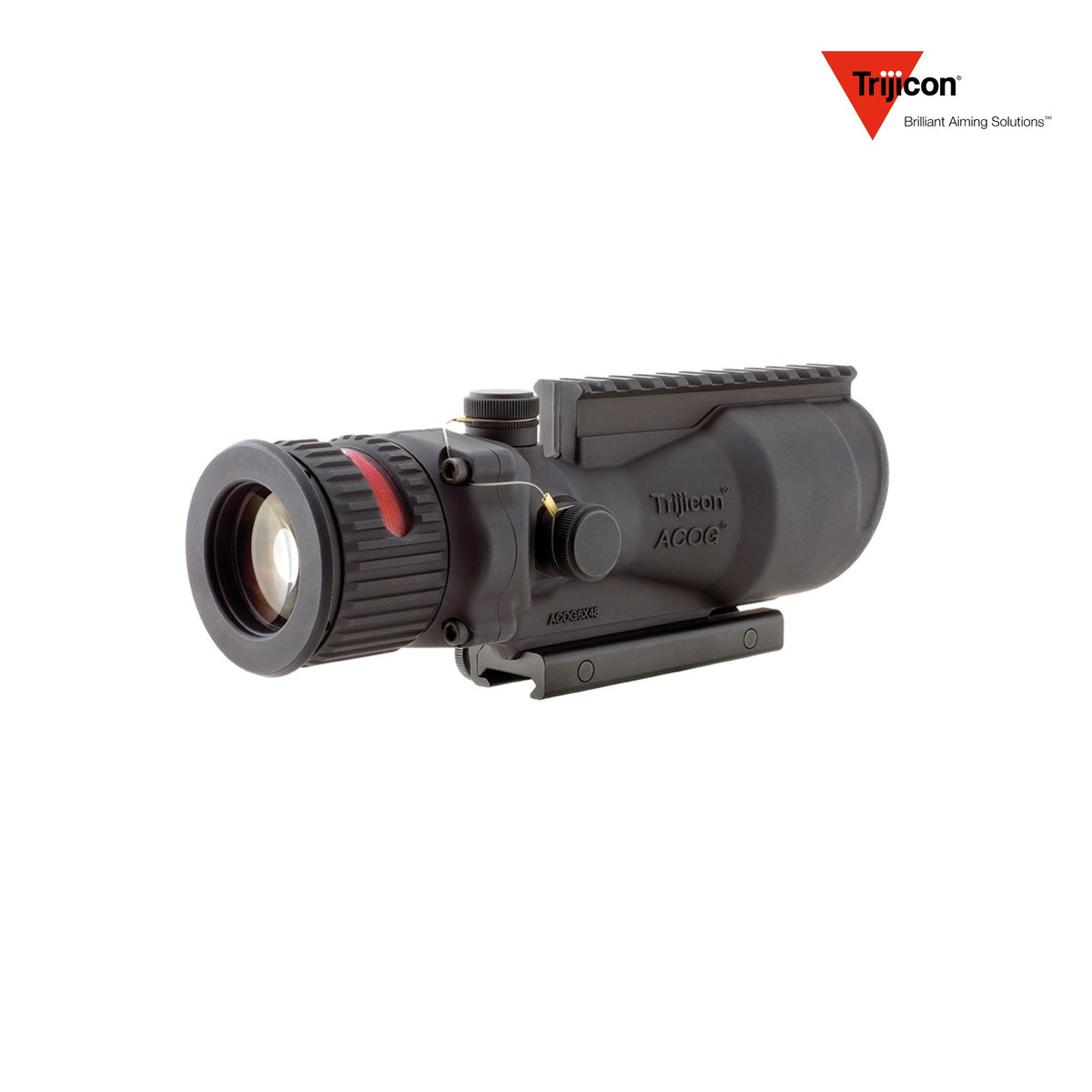 Trijicon ACOG 6x48 rifle scope with a dual-illuminated fibre optic and tritium reticle