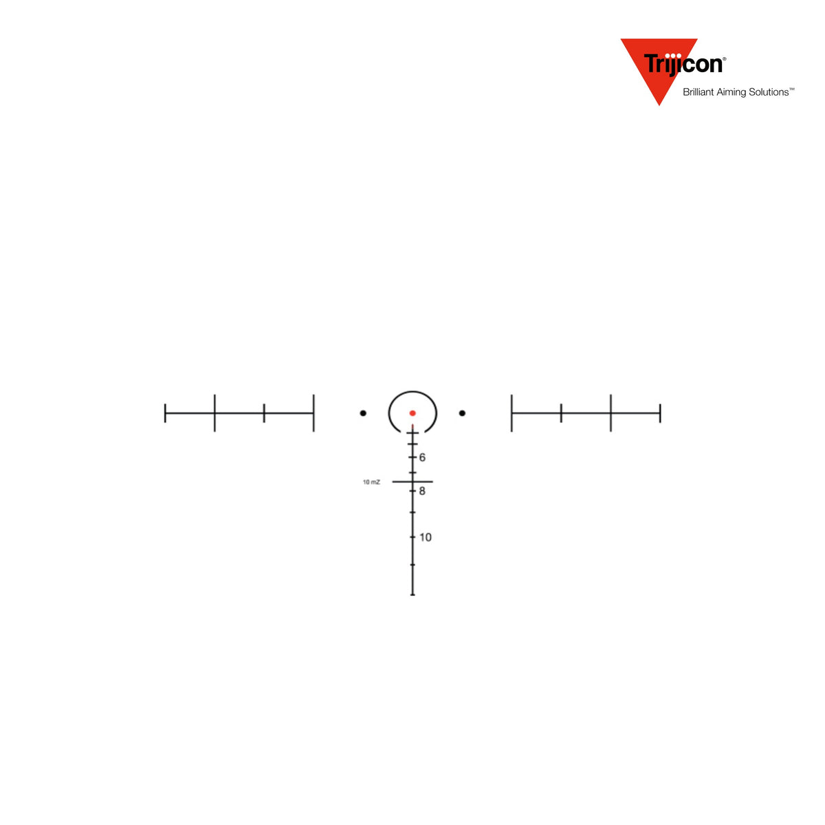 Trijicon ACOG 6x48 rifle scope red horseshoe and dot reticle for .308 Winchester