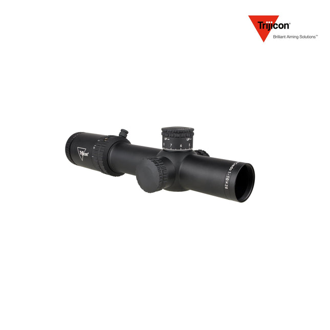 Trijicon Credo 1-10x28 FFP Rifle Scope MRAD Red/Green Segmented Circle Enhanced Reticle Rifle Scope Trijicon 