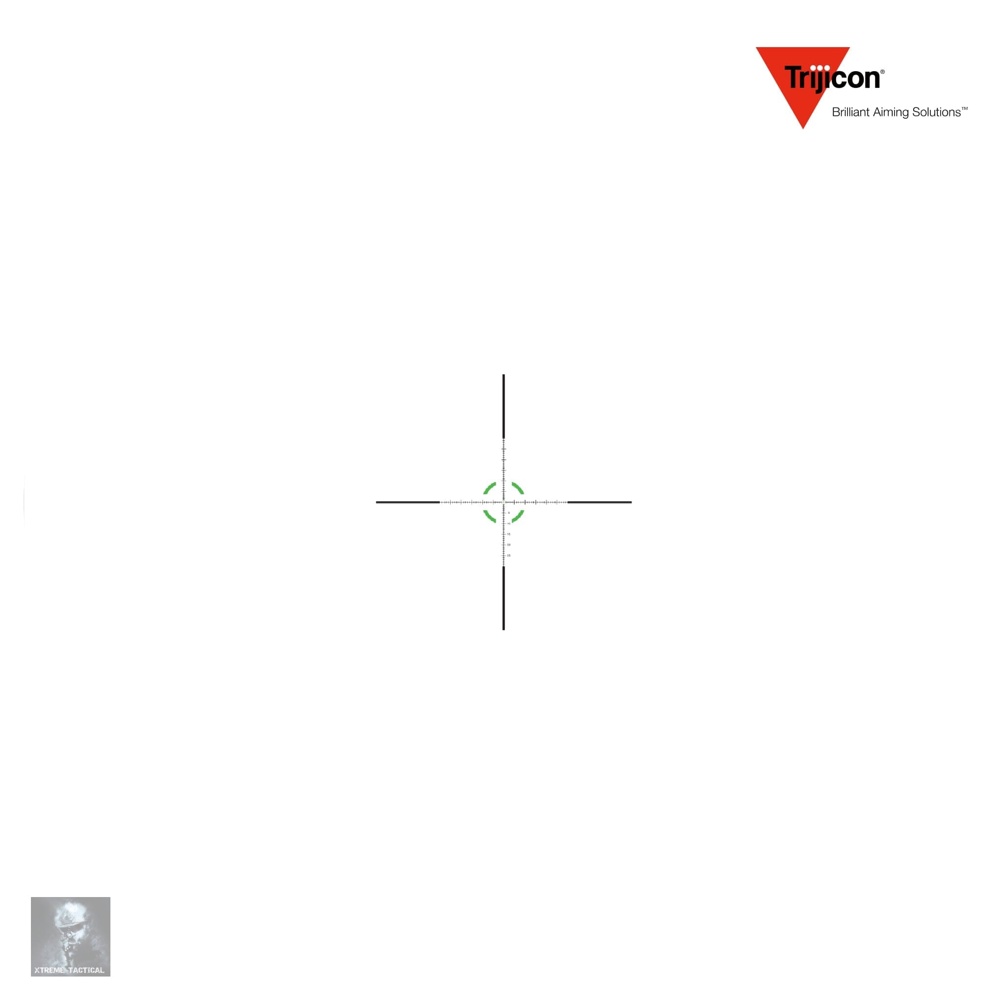 Trijicon Credo 1-6x24 Riflescope Green MRAD Segmented Circle Reticle Rifle Scope Trijicon 