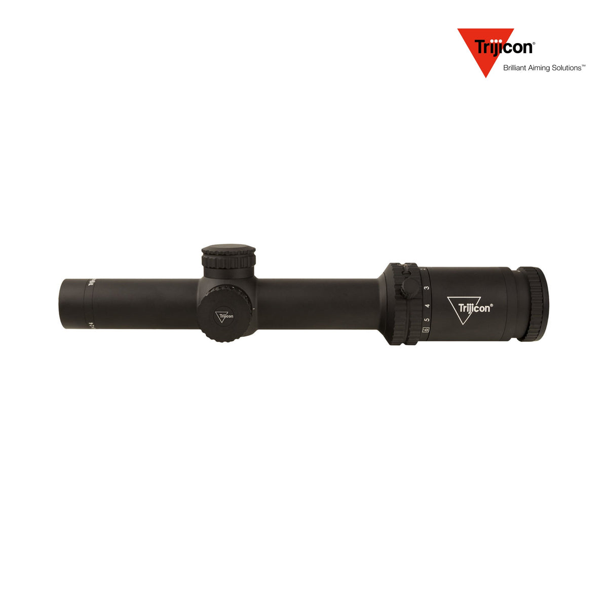 Trijicon Credo 1-6x24 LPVO rifle scope with a 30mm main tube