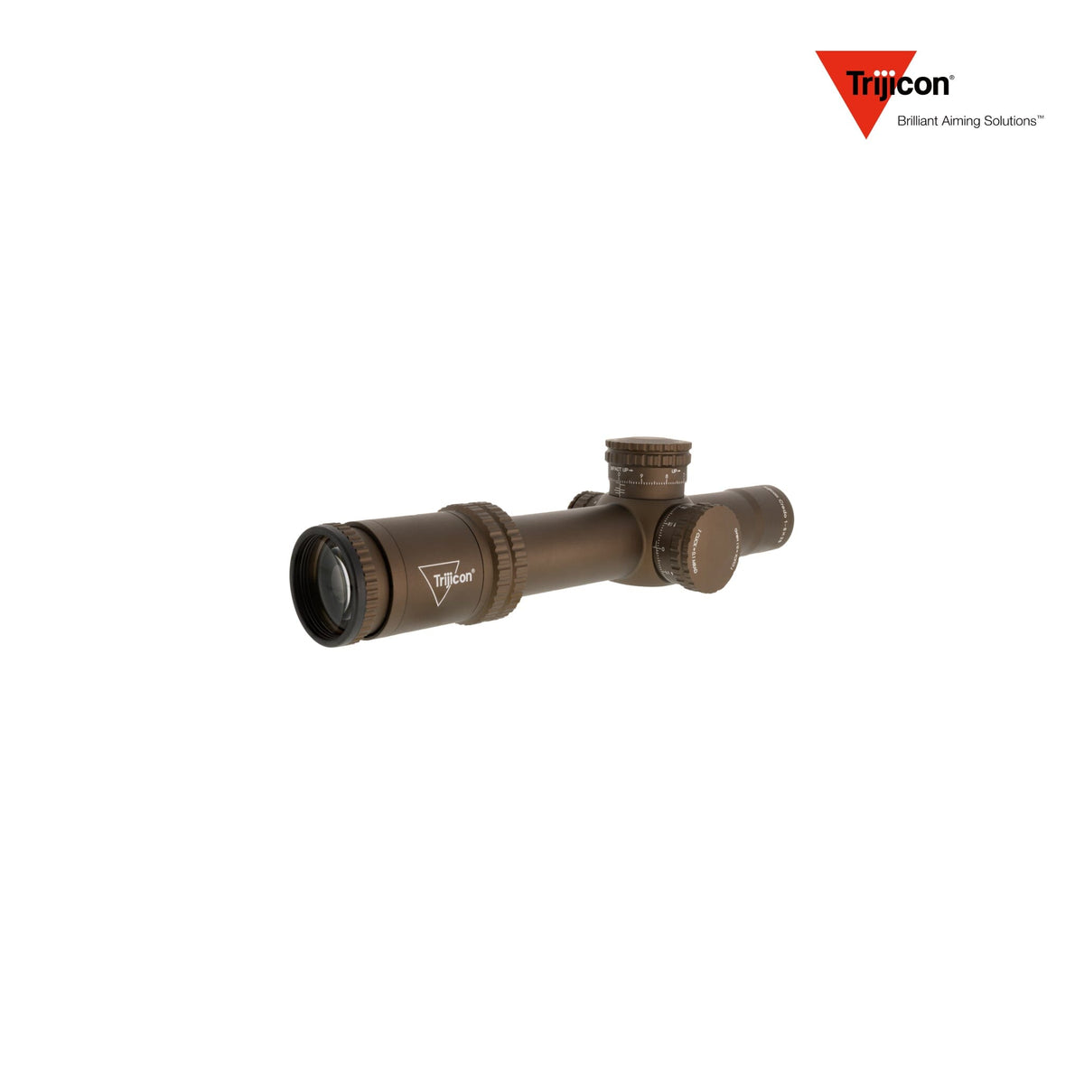 Trijicon Credo 1-8x28 Riflescope – MRAD Segmented Circle Reticle – Coyote Brown Anodized – CR828-C-2900055 LPVO Rifle Scope Trijicon