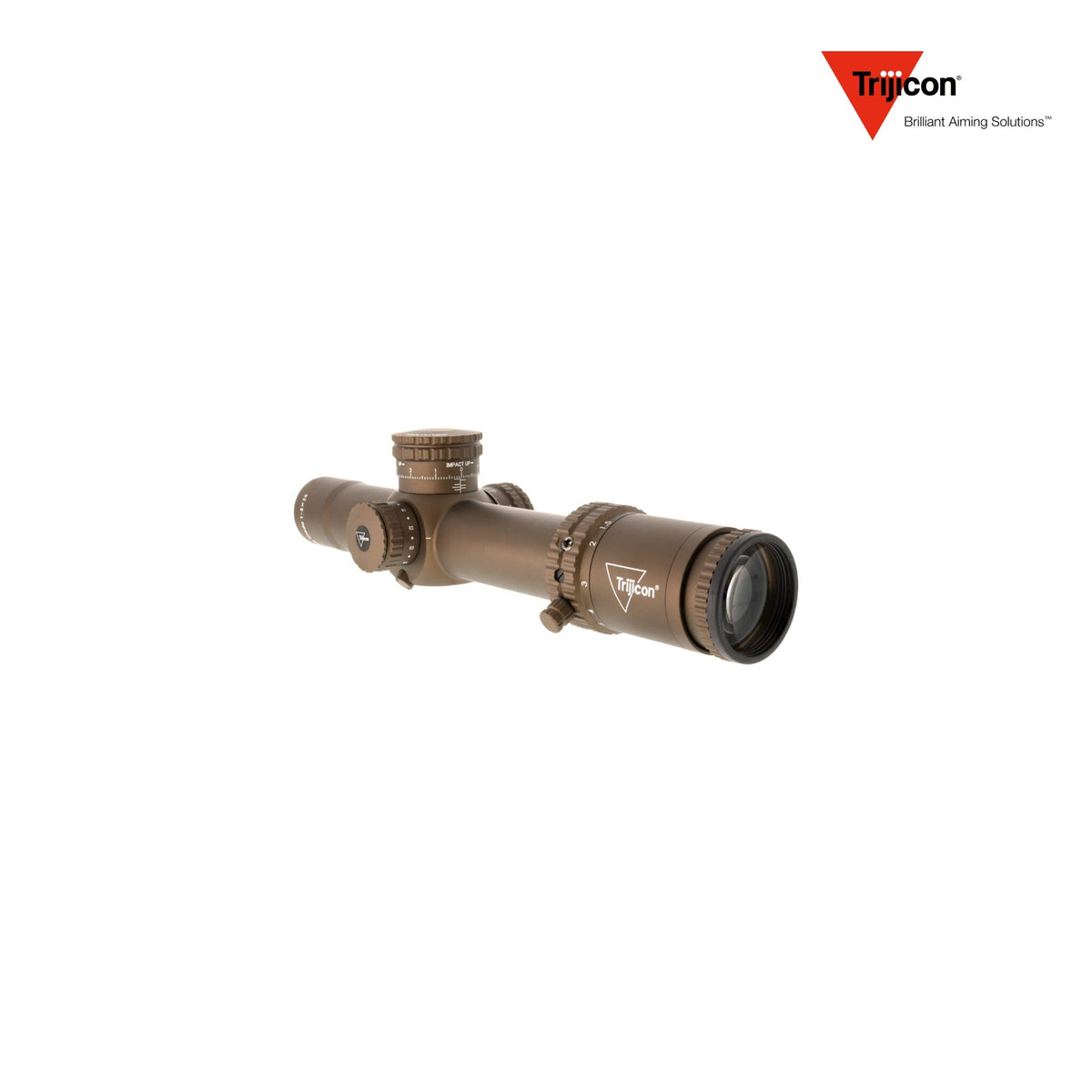 Trijicon Credo 1-8x28 Riflescope – MRAD Segmented Circle Reticle – Coyote Brown Anodized – CR828-C-2900055 LPVO Rifle Scope Trijicon