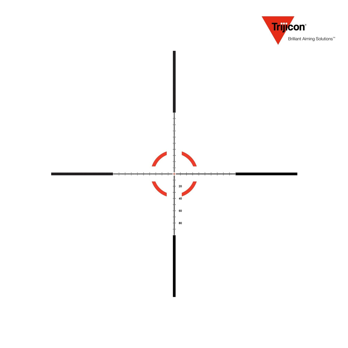 Trijicon Credo HX 1-8x28 FFP Riflescope MOA Segmented Circle Reticle Rifle Scope Trijicon 