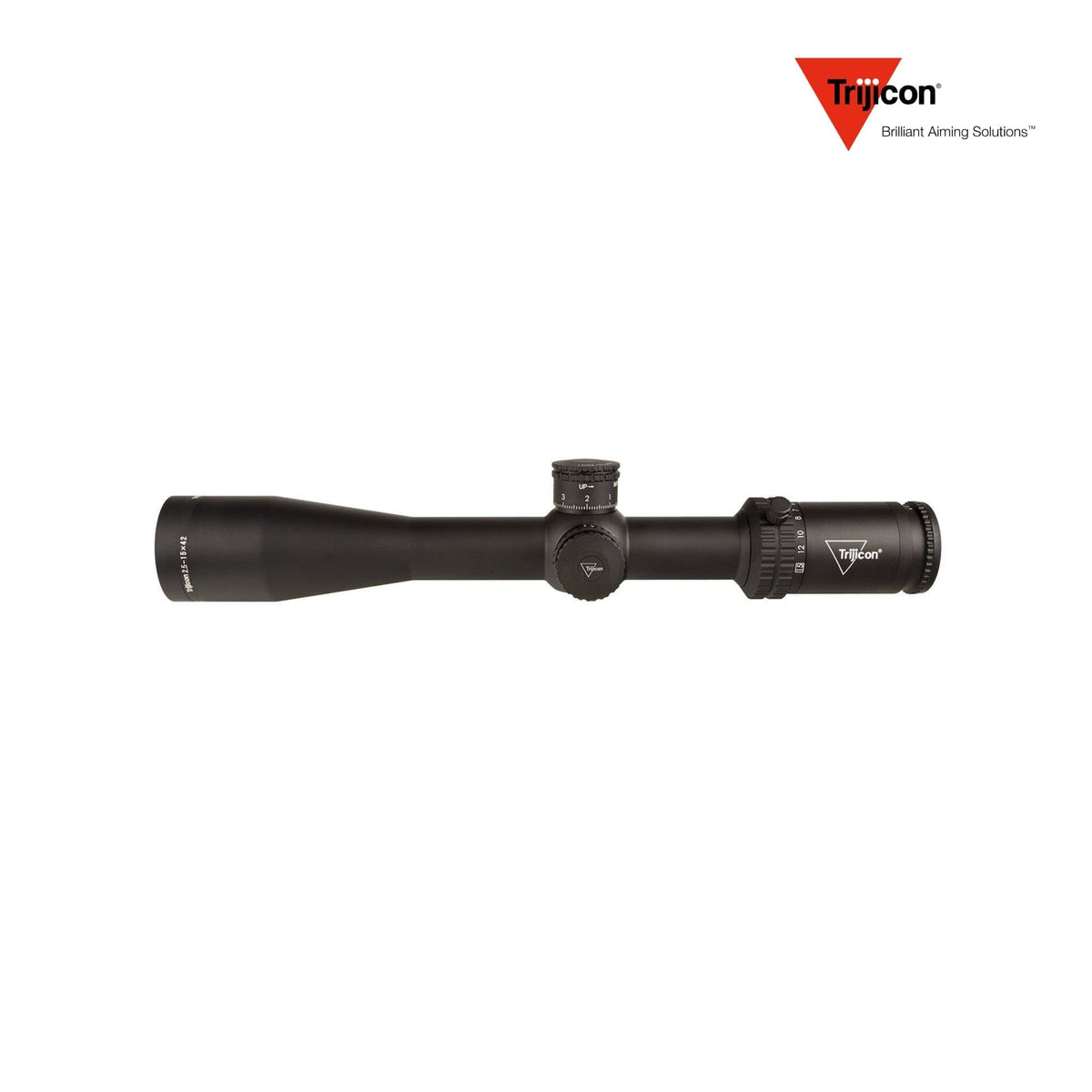 Trijicon Credo HX 2.5-15x42 SFP Riflescope Red/Green PowerDot BDC Hunter Holds Reticle – CR1542-C-2900034 Rifle Scope Trijicon